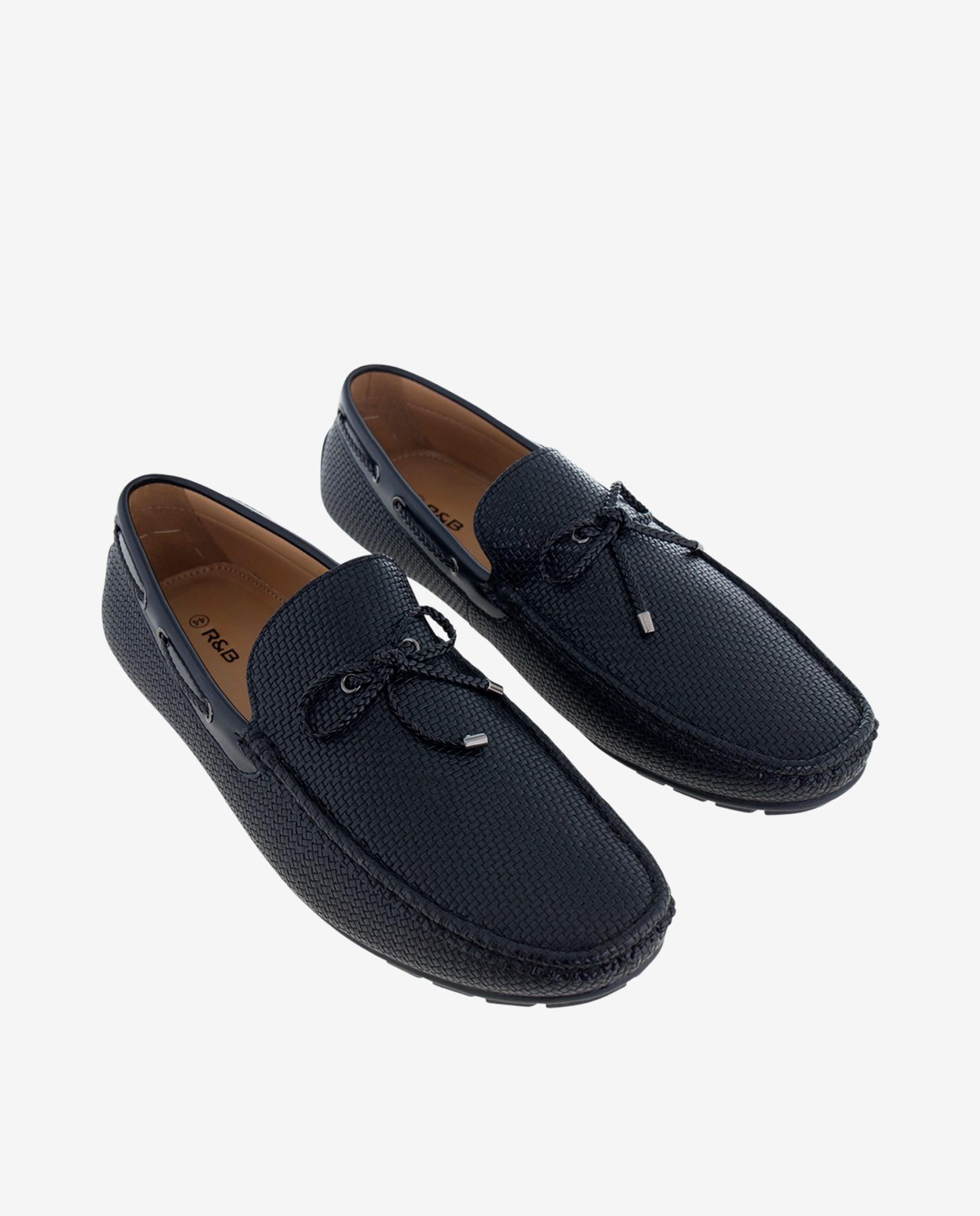 Black Slip-On Dress Shoes