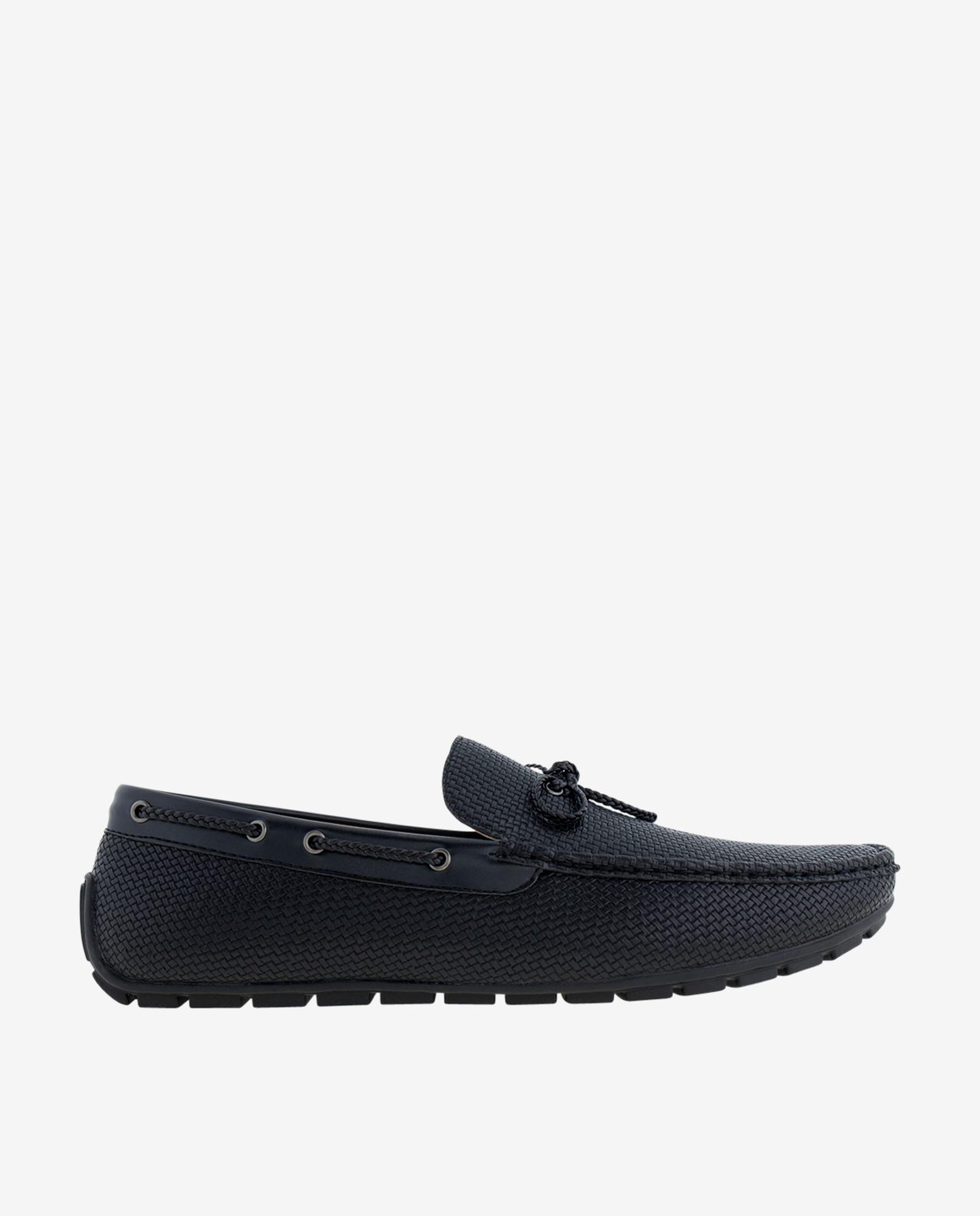 Black Slip-On Dress Shoes