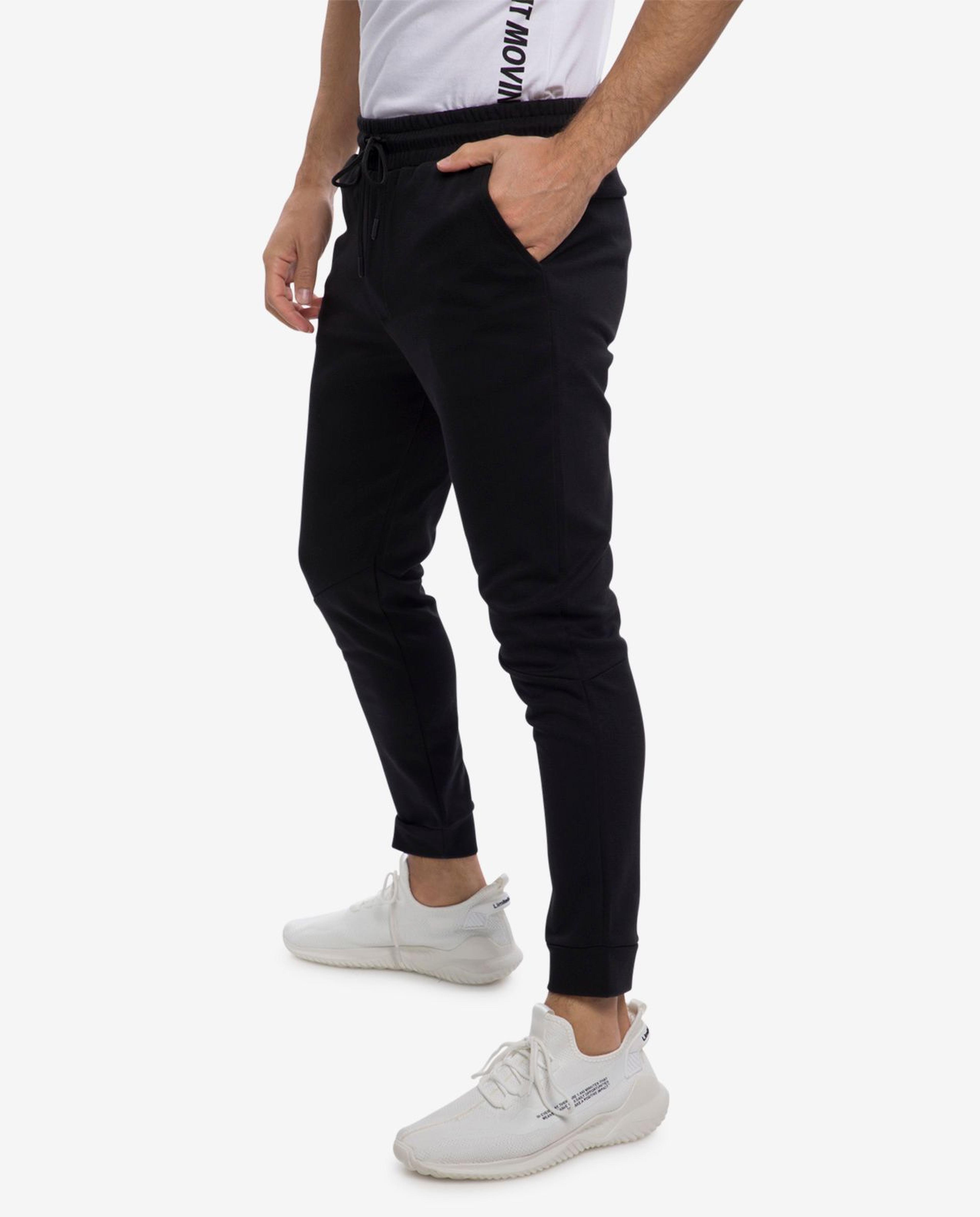Black Track Pants