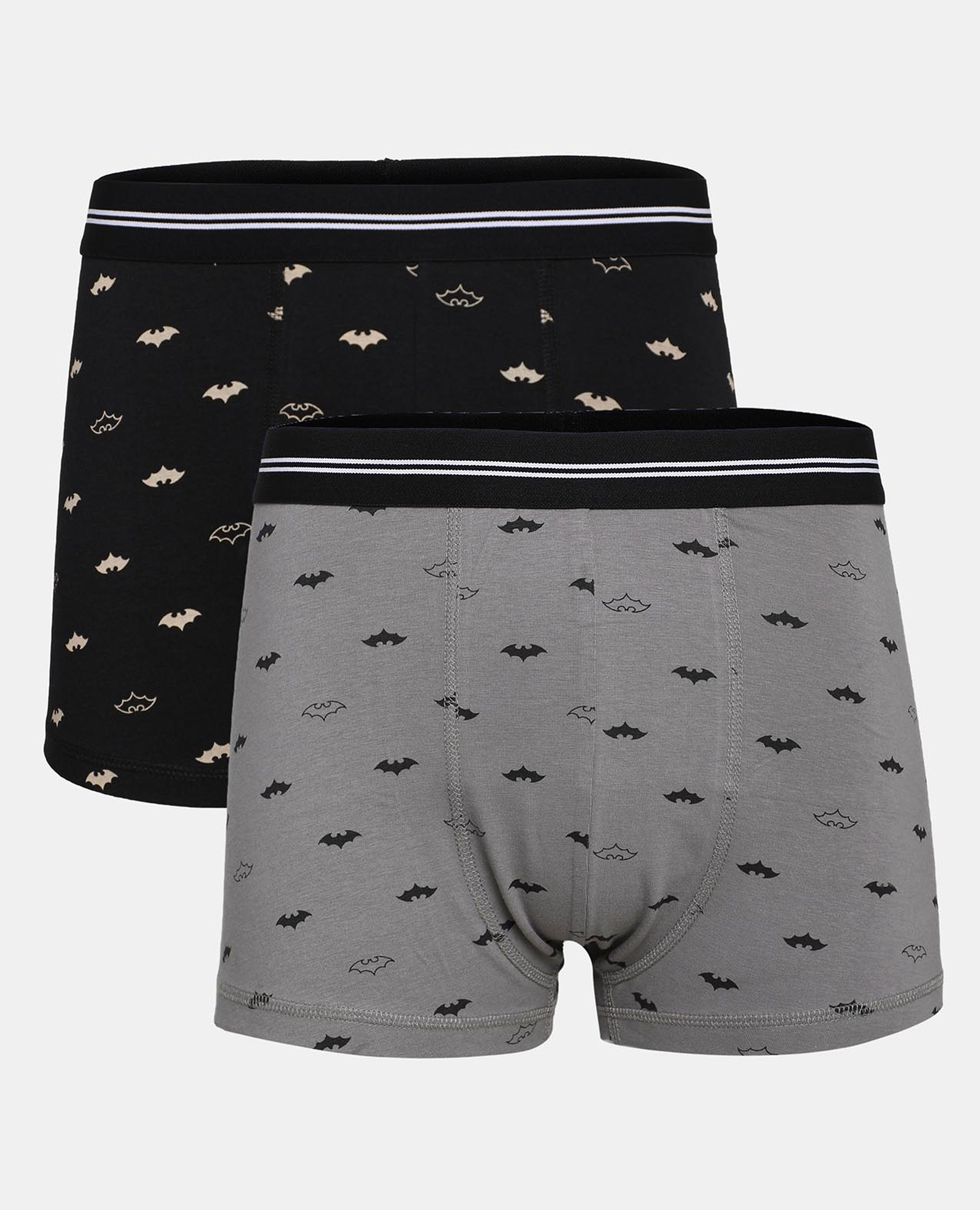 Black Pack Of 2 Short Trunk