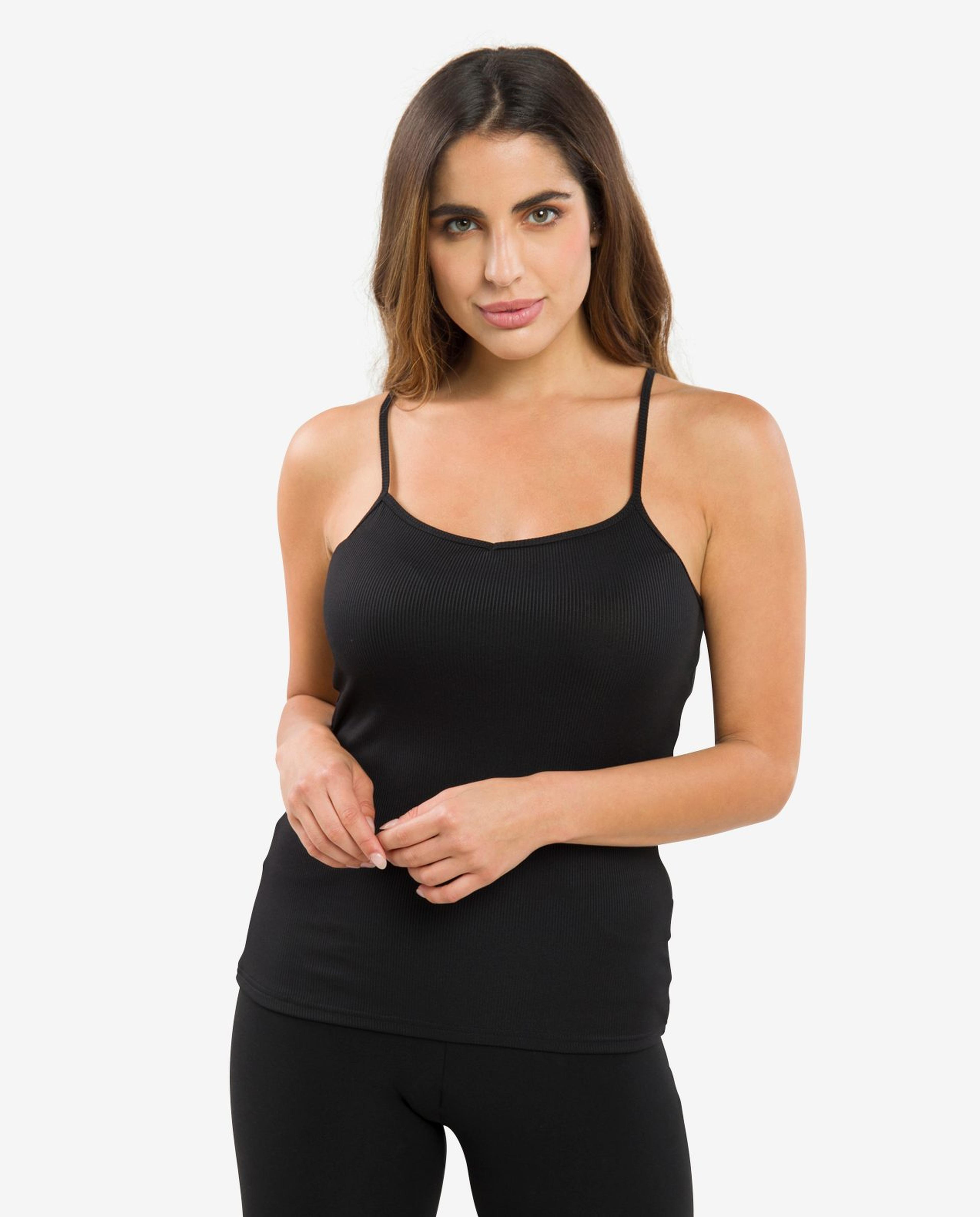 Black Basic Tank Top