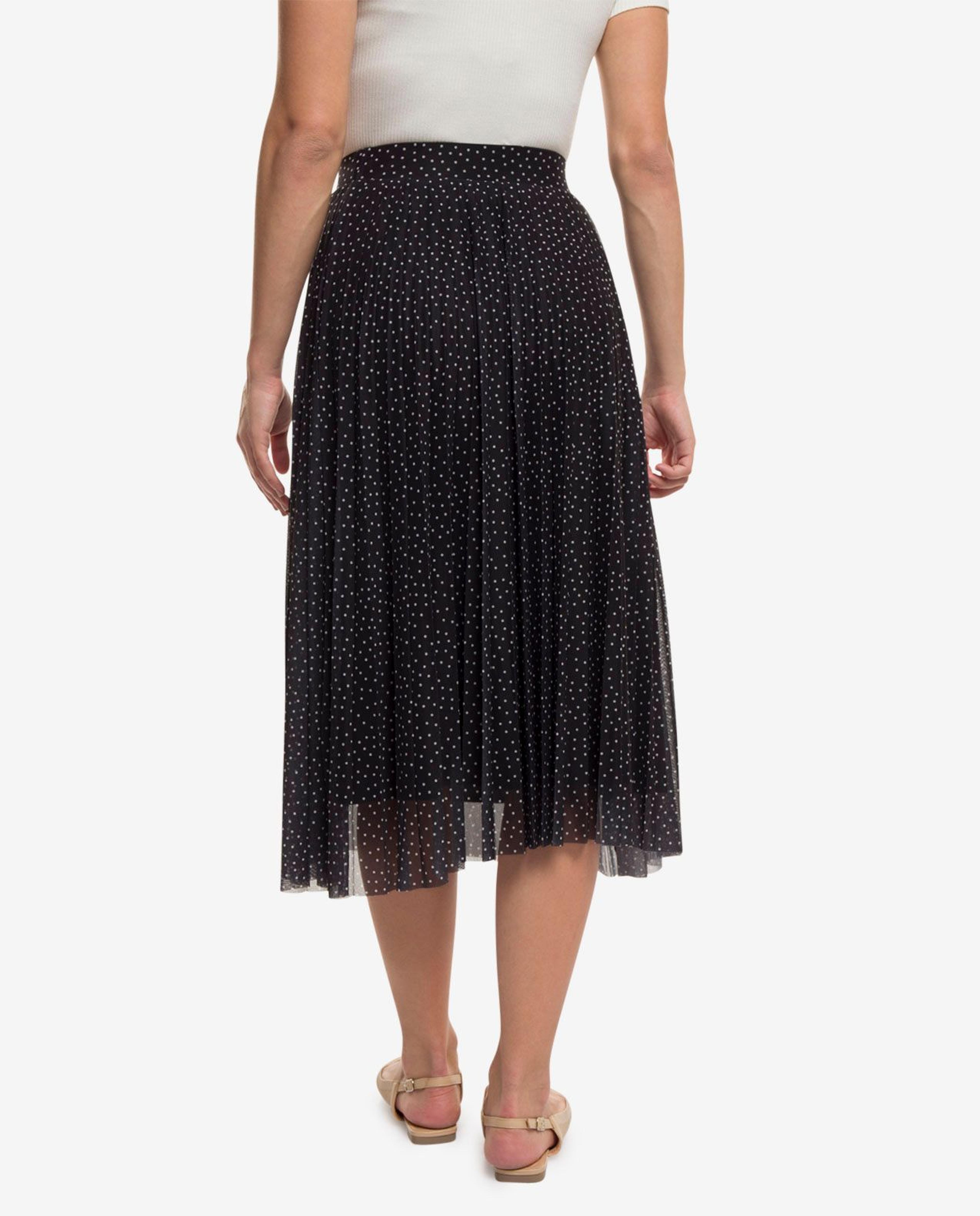 Black Pleated Skirt