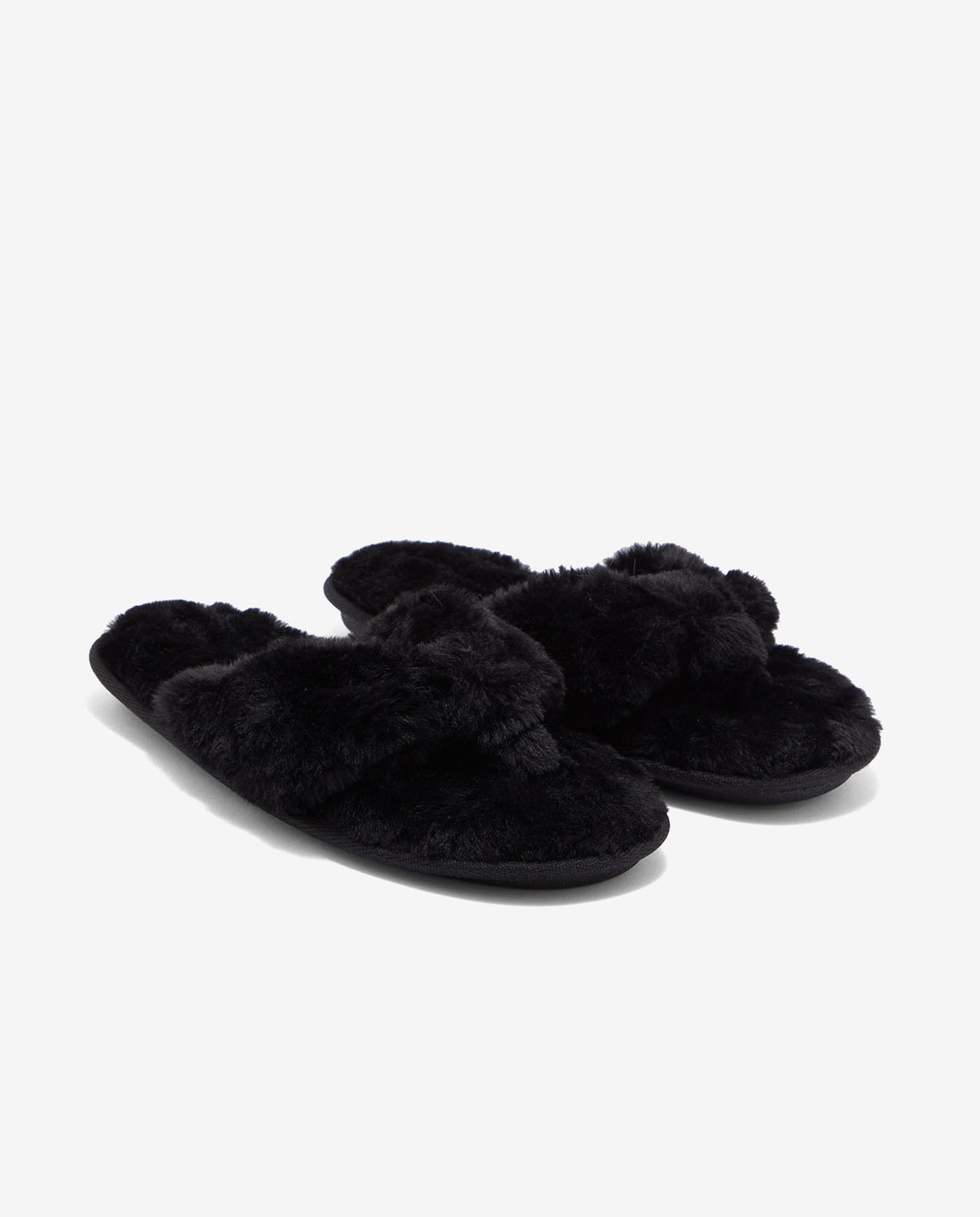 Black Bedroom Slippers For Ladies