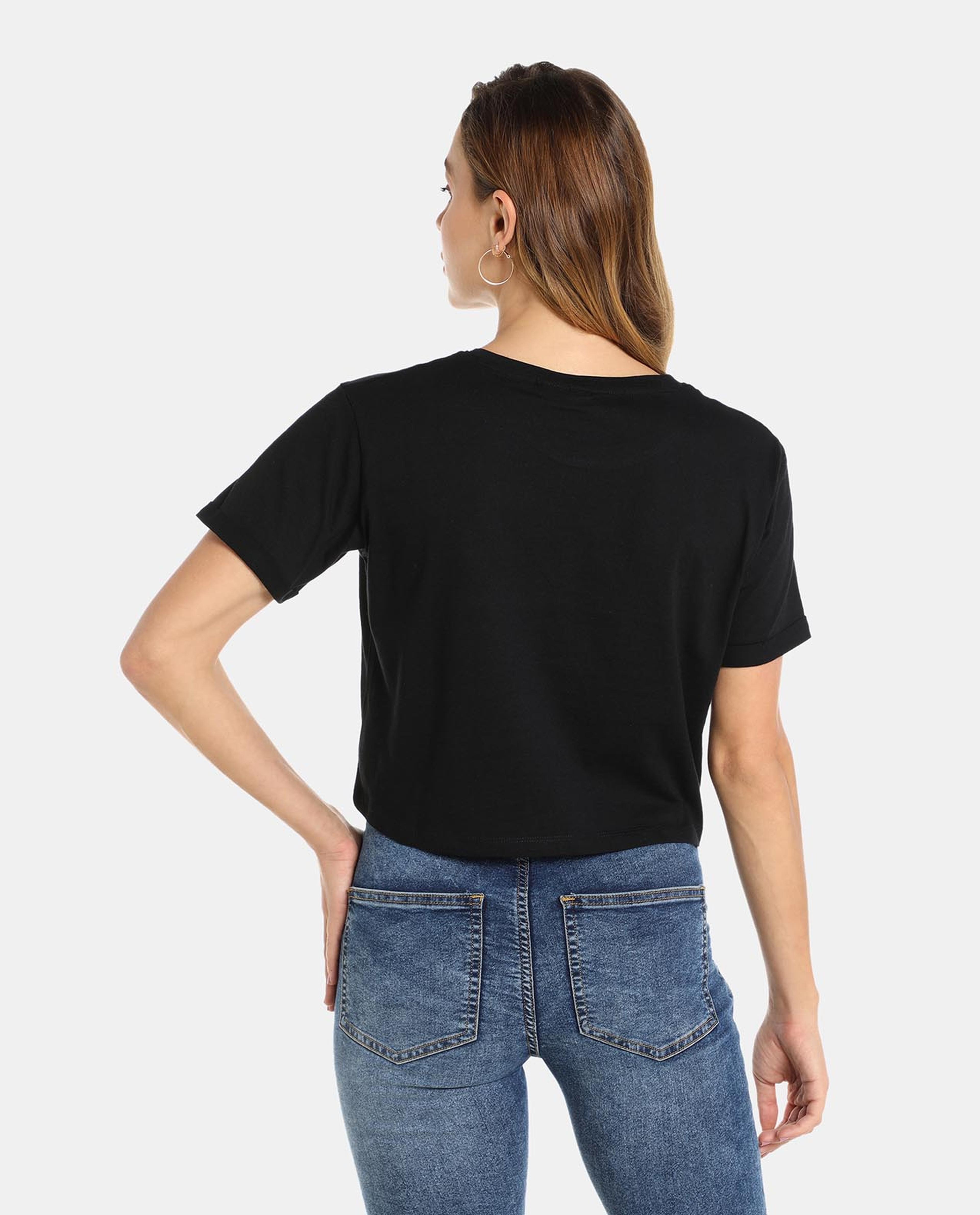 Black Knit Top