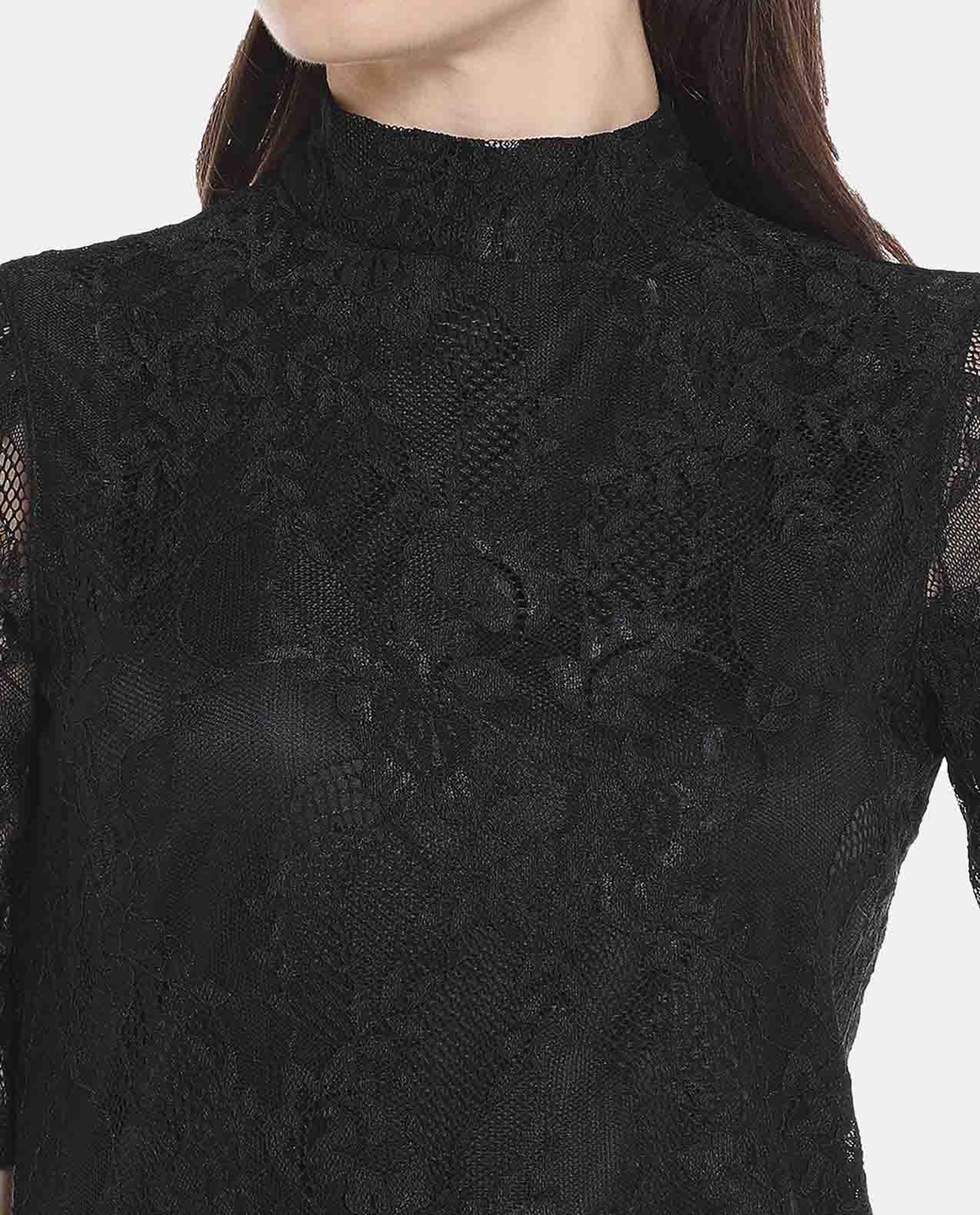 Black Lace Dress