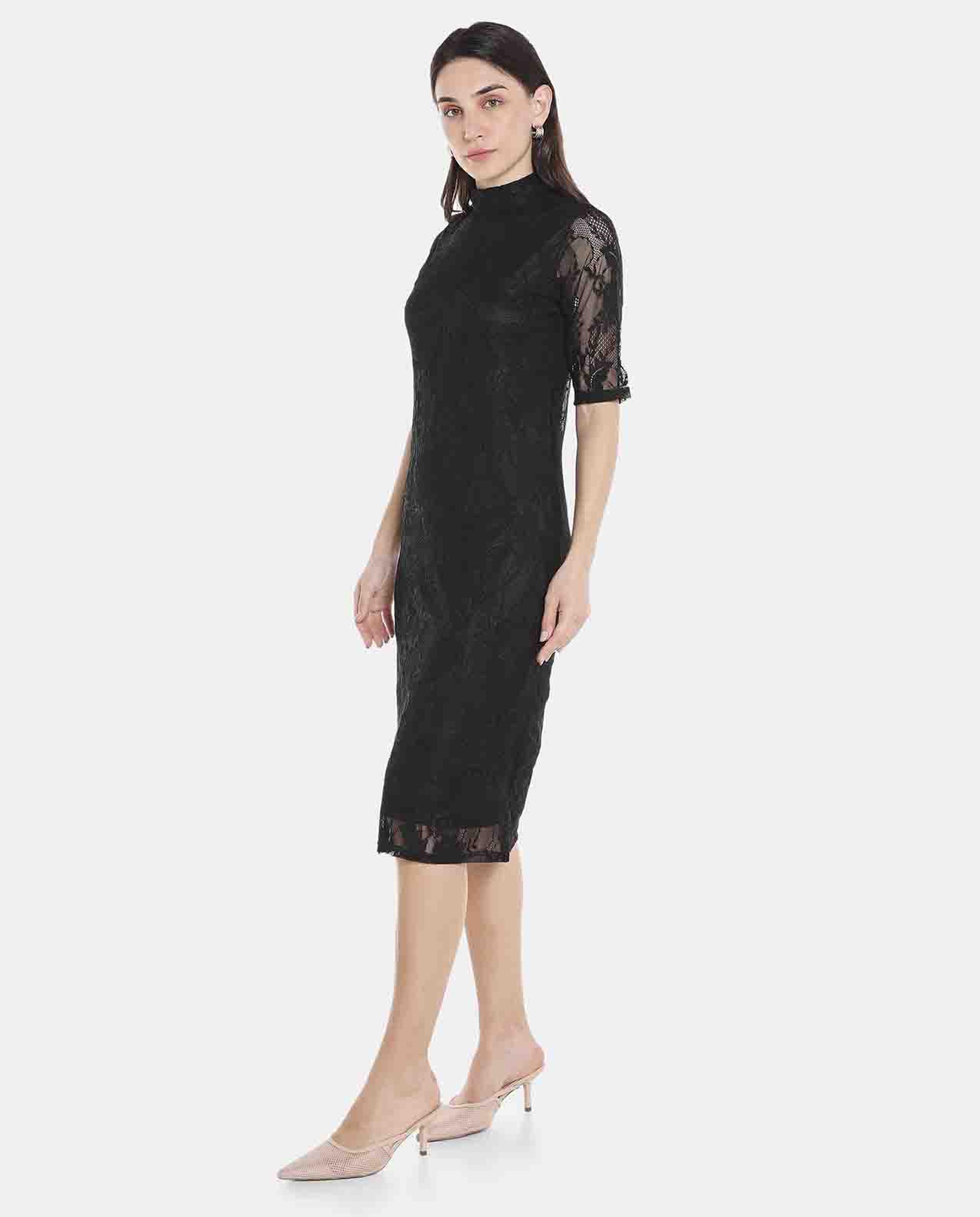 Black Lace Dress