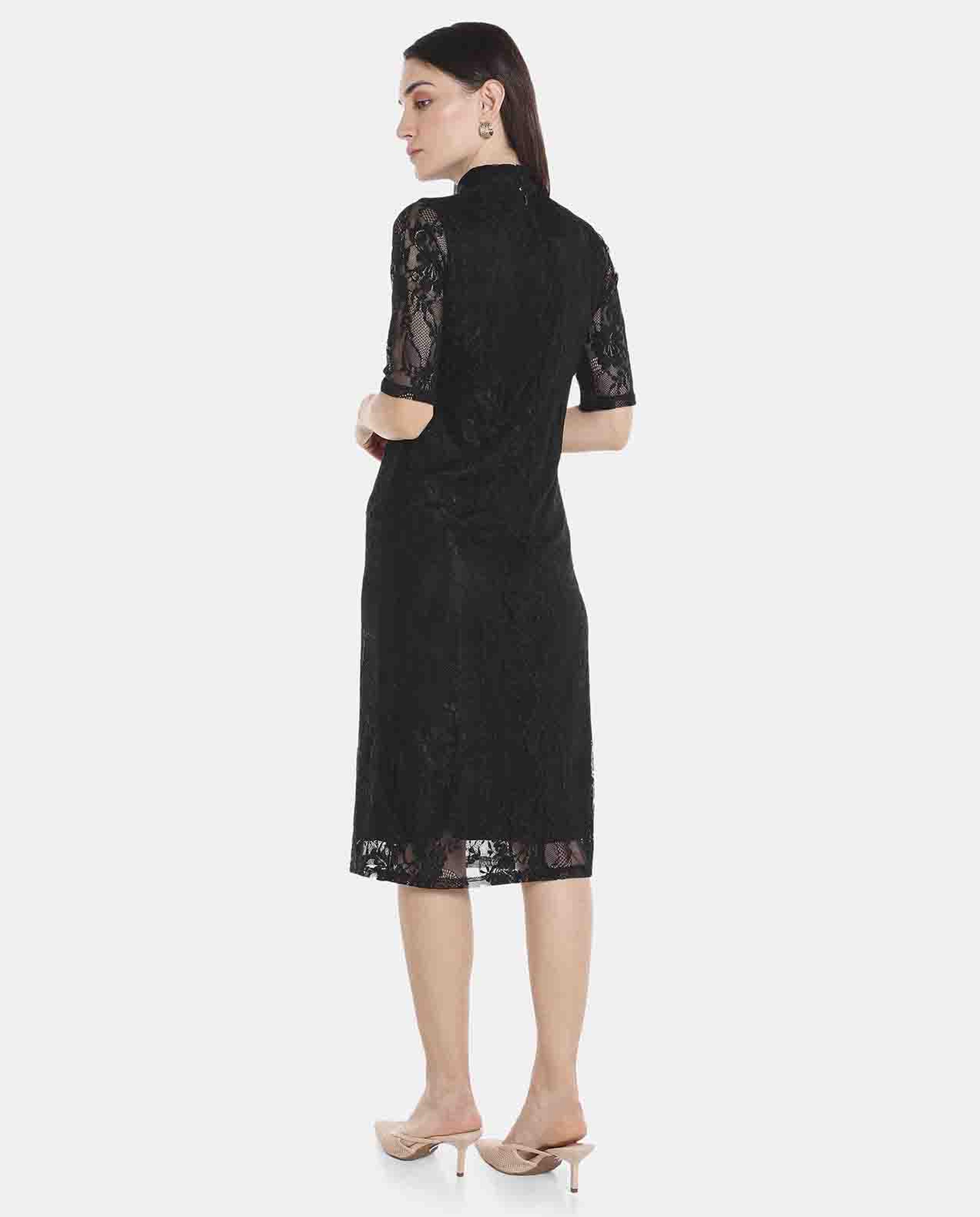 Black Lace Dress