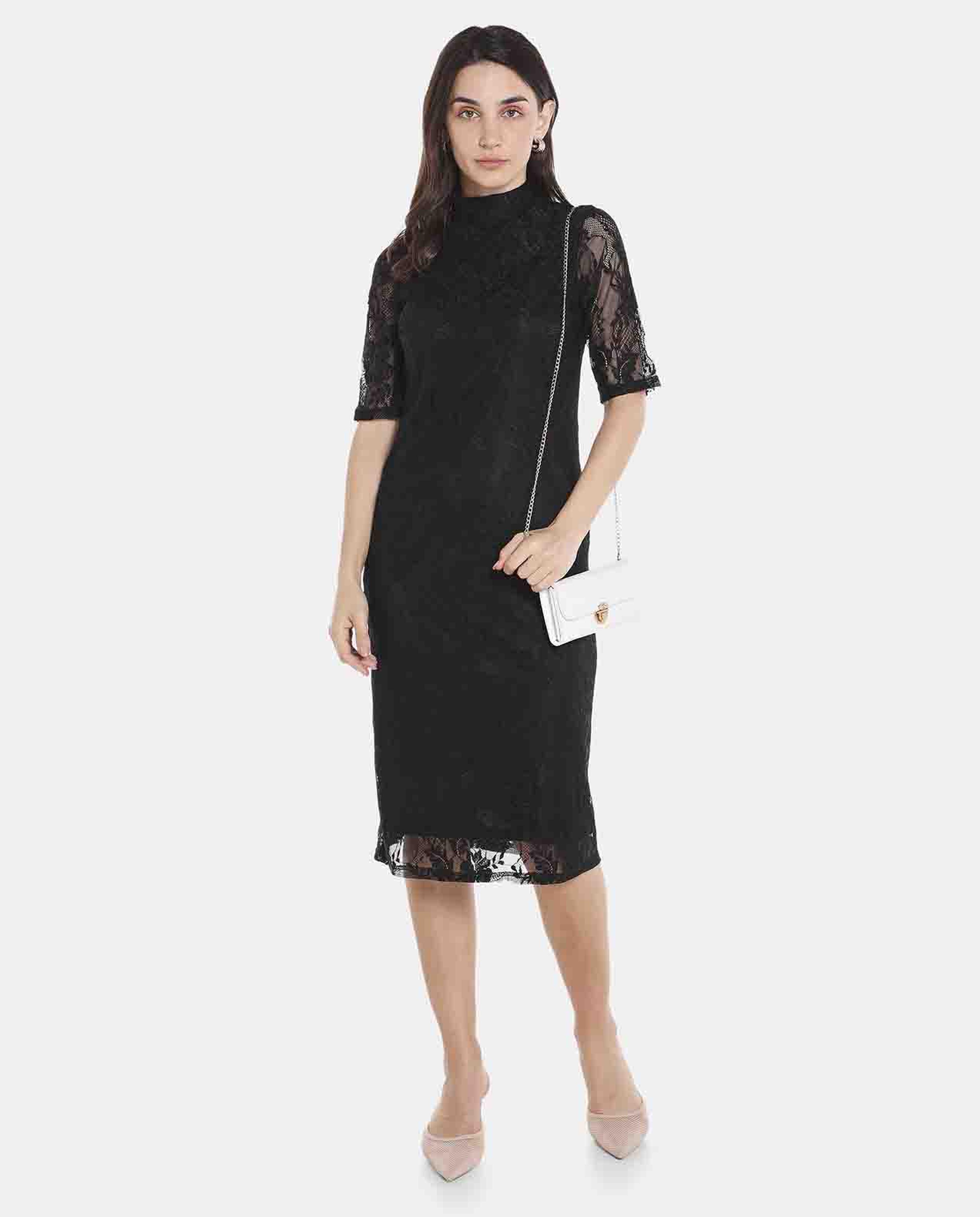 Black Lace Dress