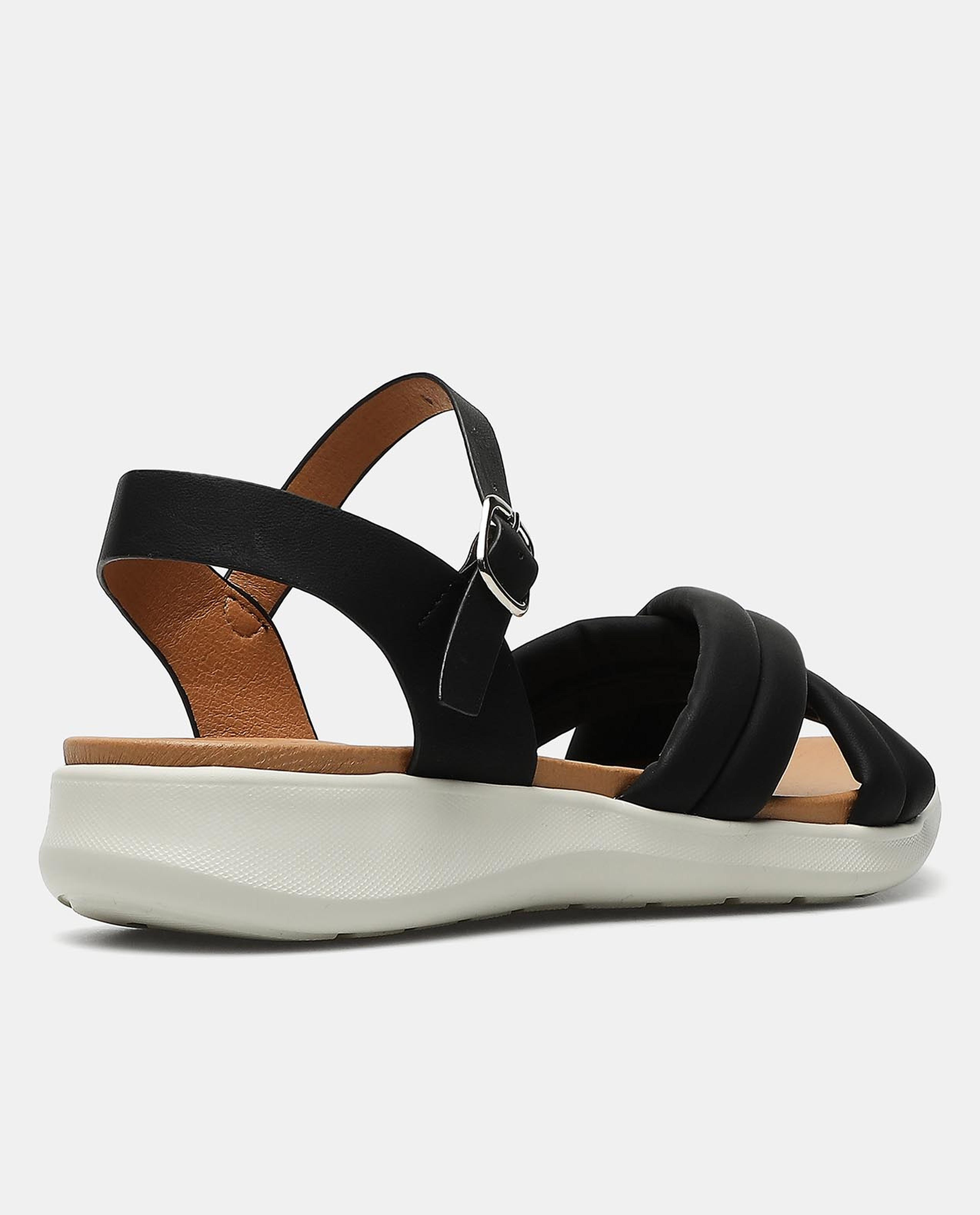 Black Comfort Sandals