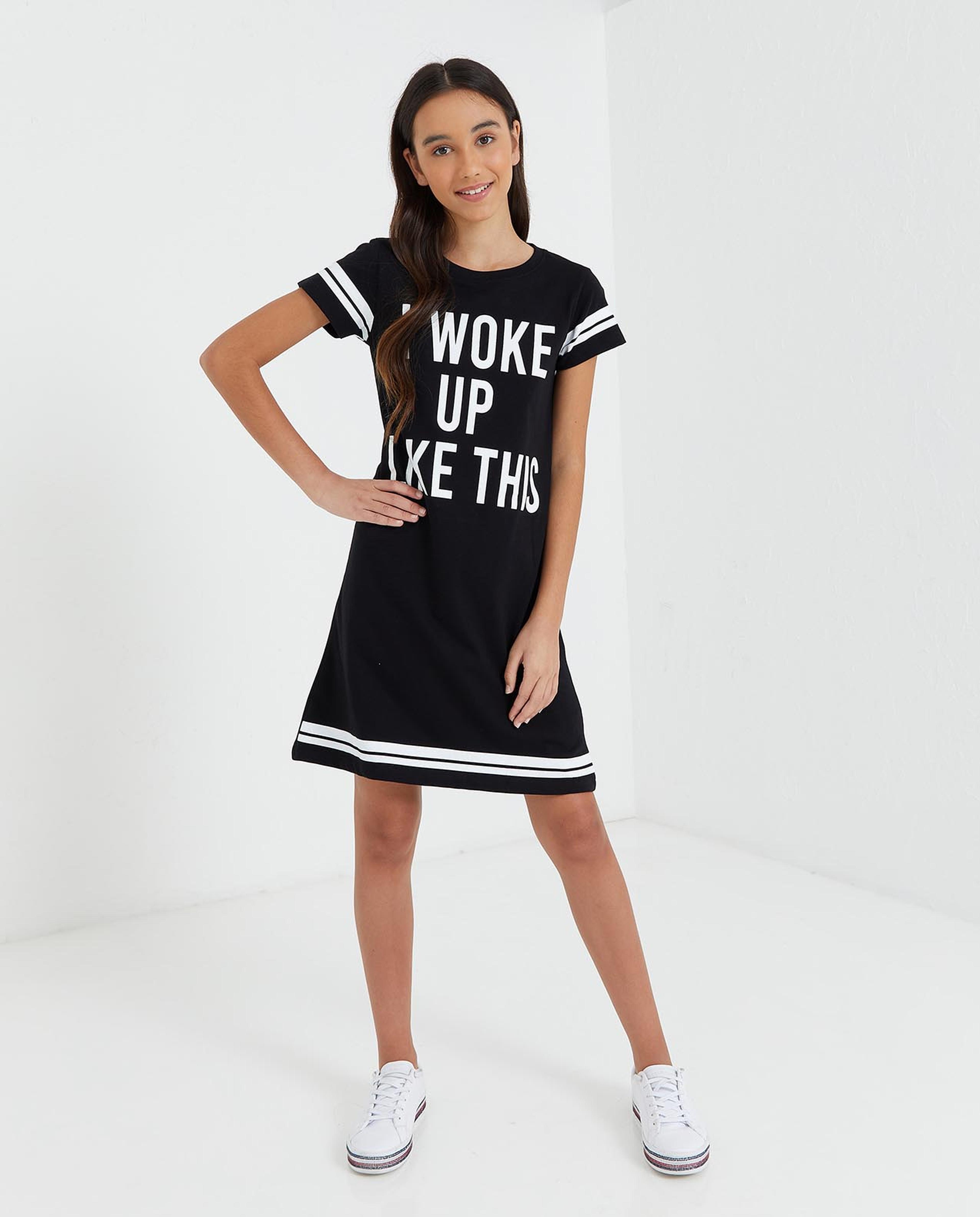 Black Night Dresses For Girls