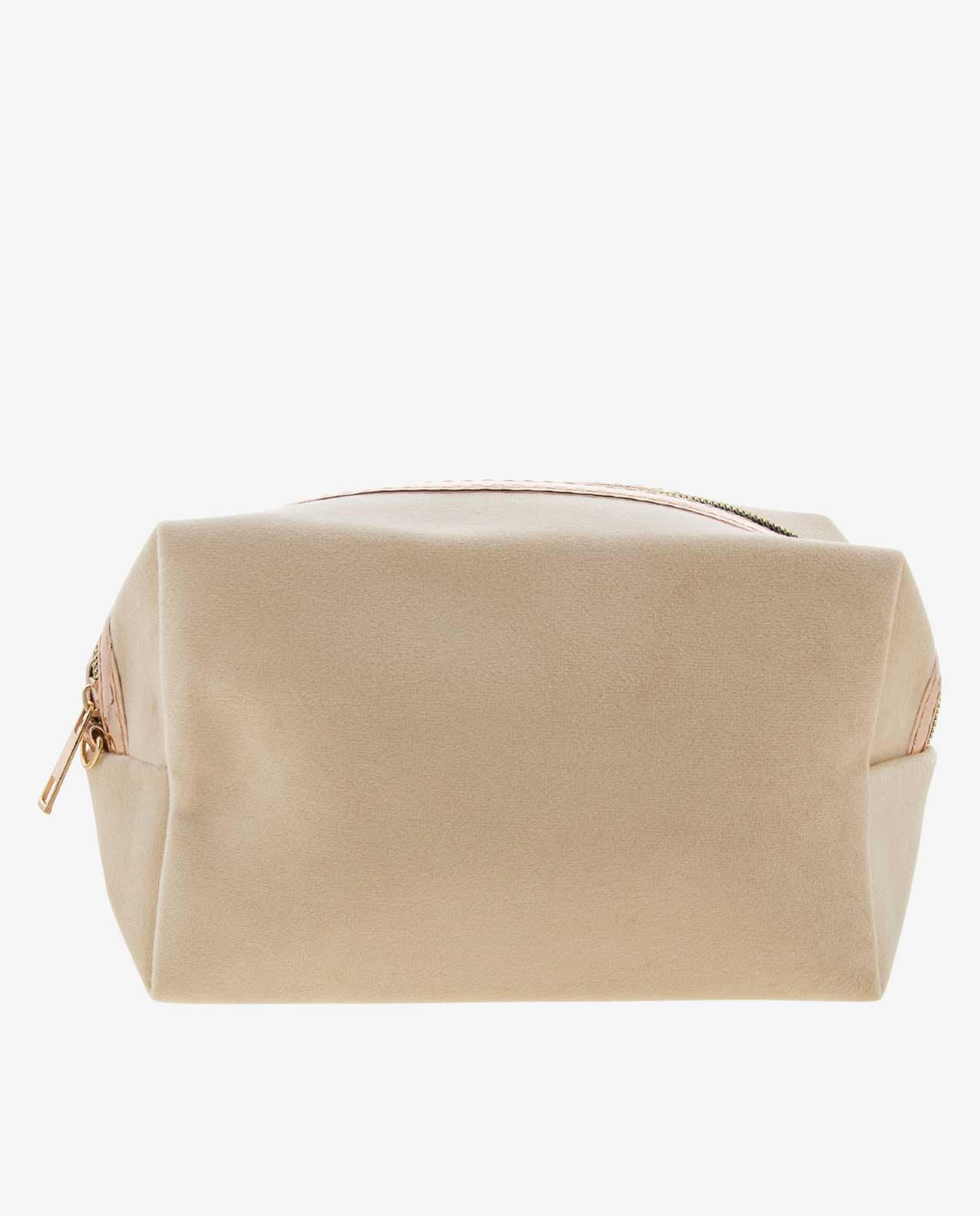 Beige PU Pouch