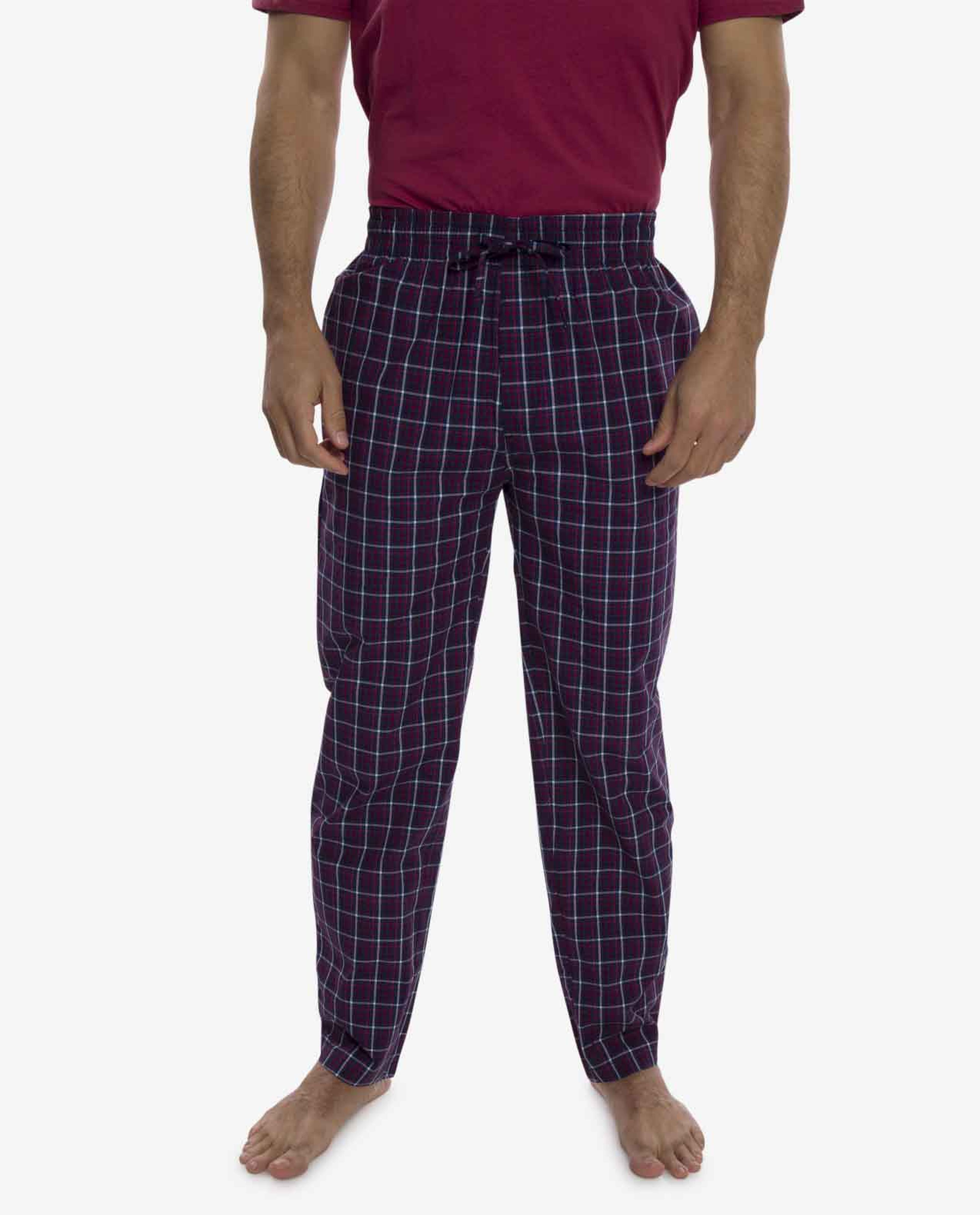Red Check Trousers