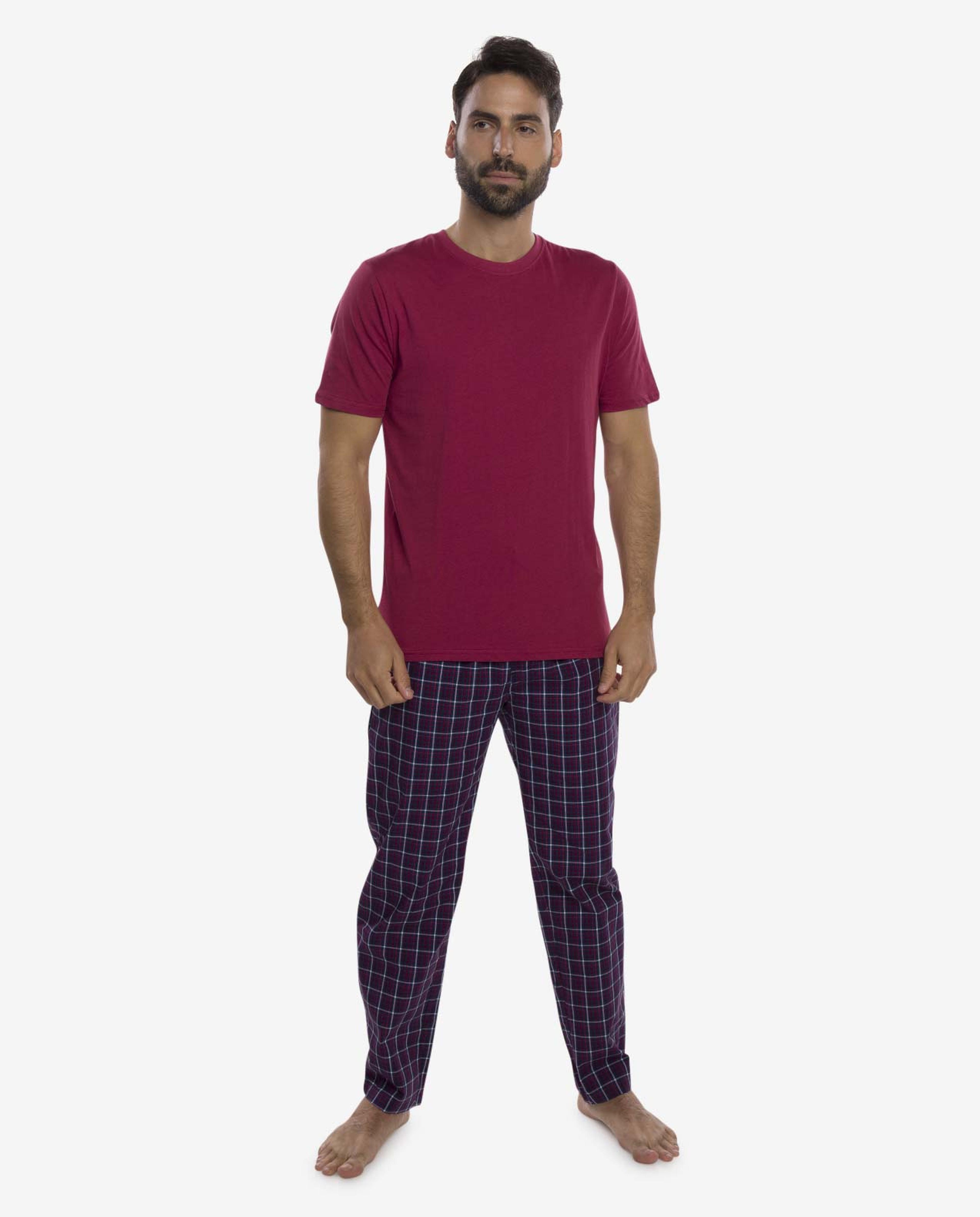 Red Check Trousers