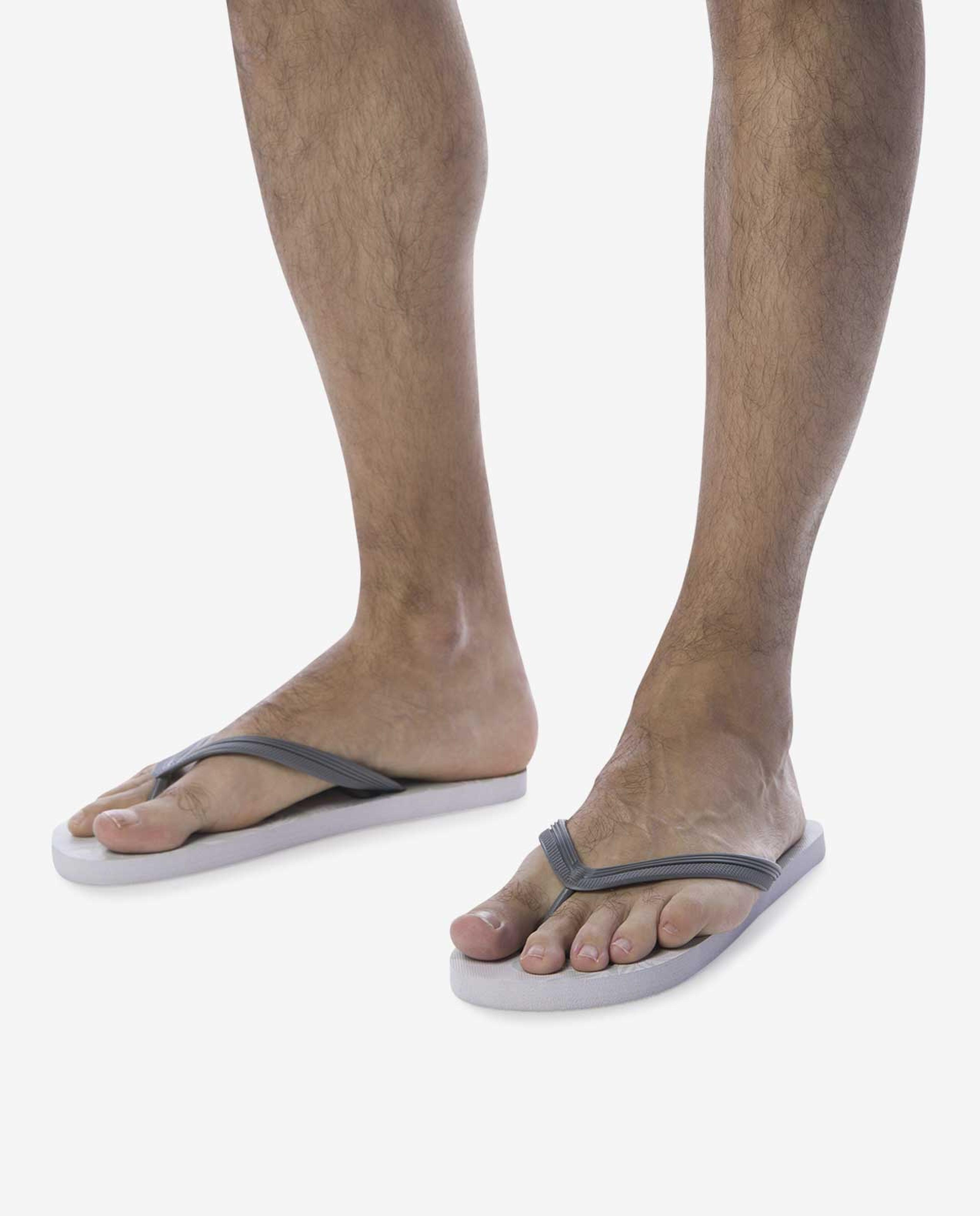 Grey Flip Flops