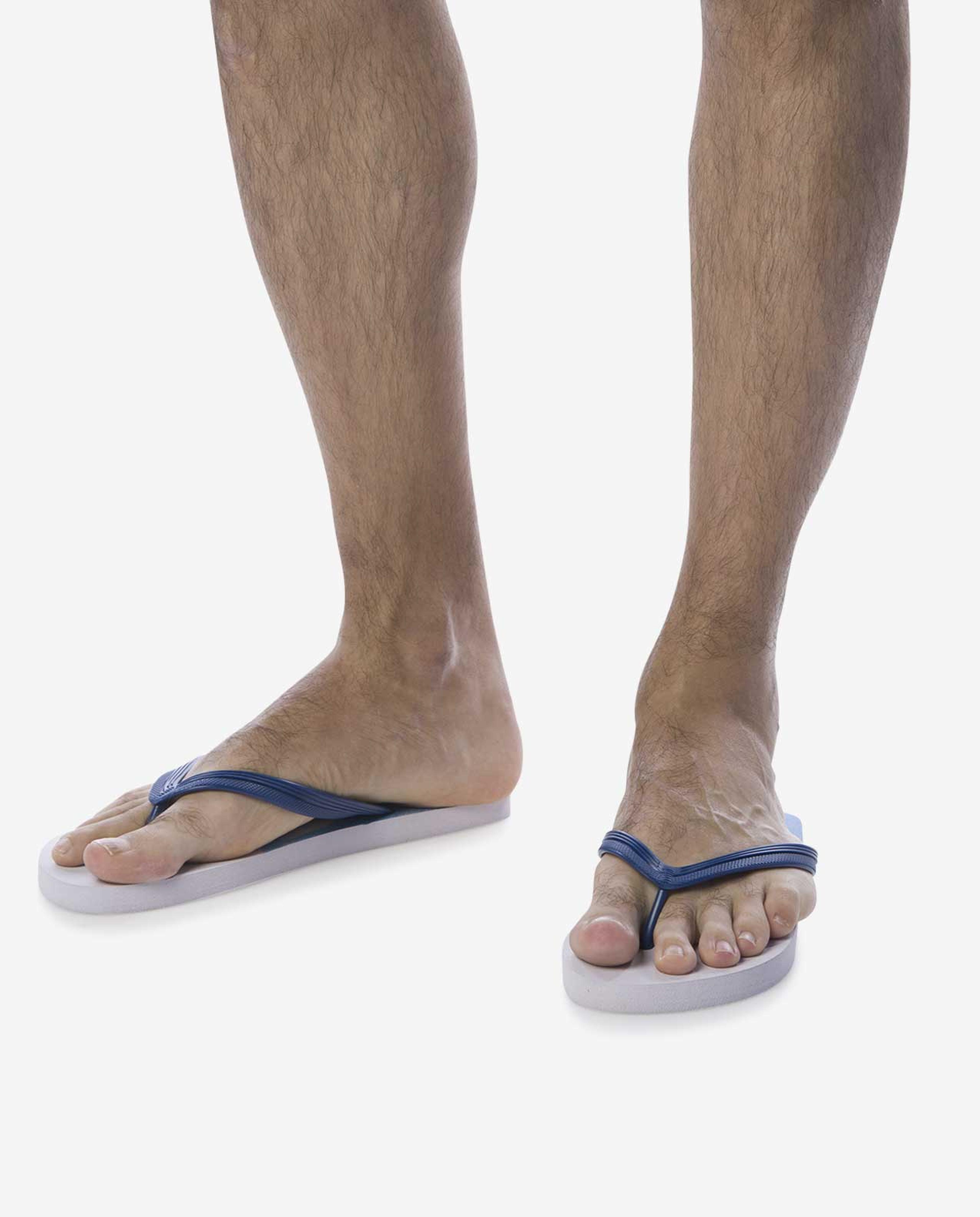 White Flip Flops
