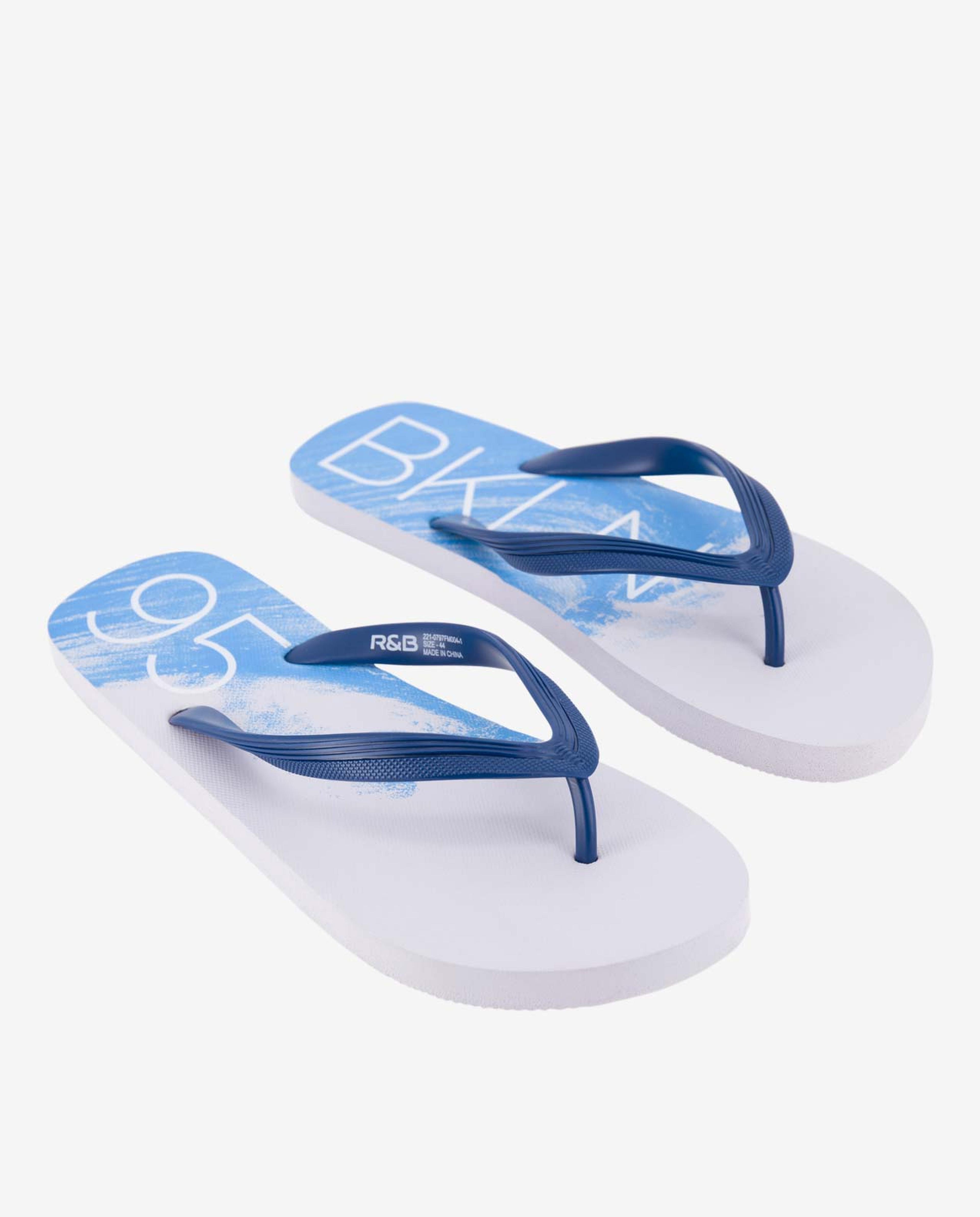 White Flip Flops