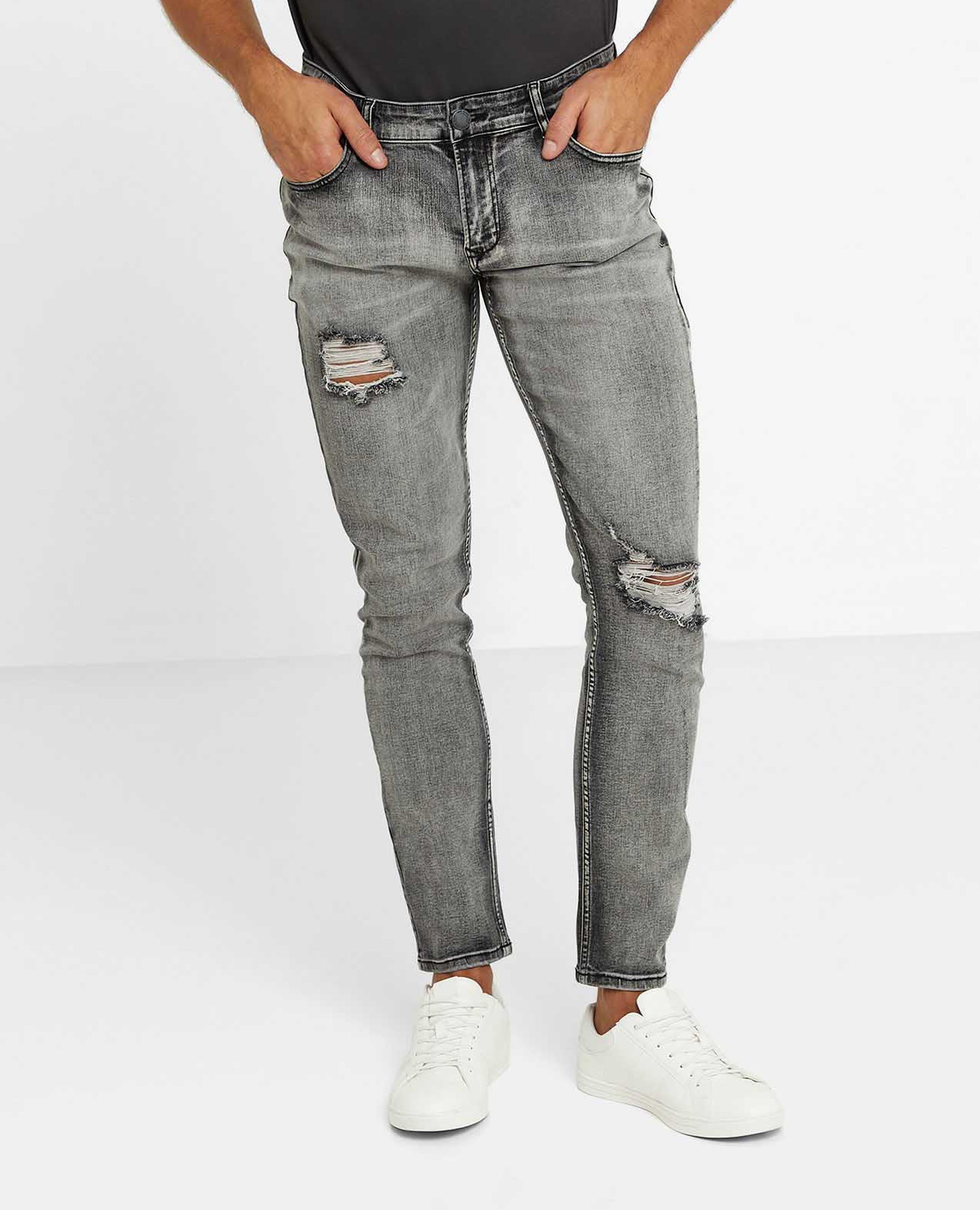 Grey Jeans Fashion For Men