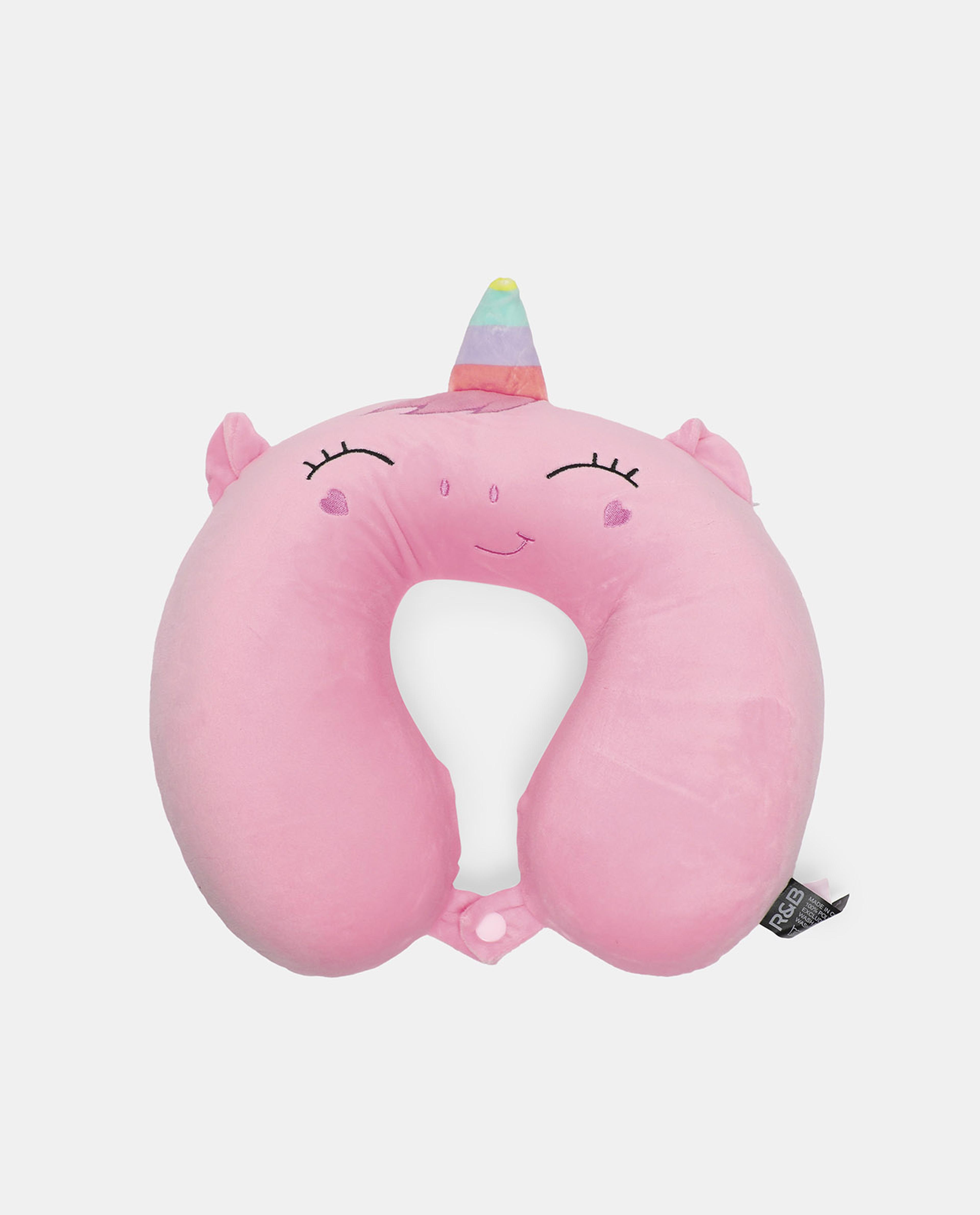 R&B Pink Travel Neck Pillow