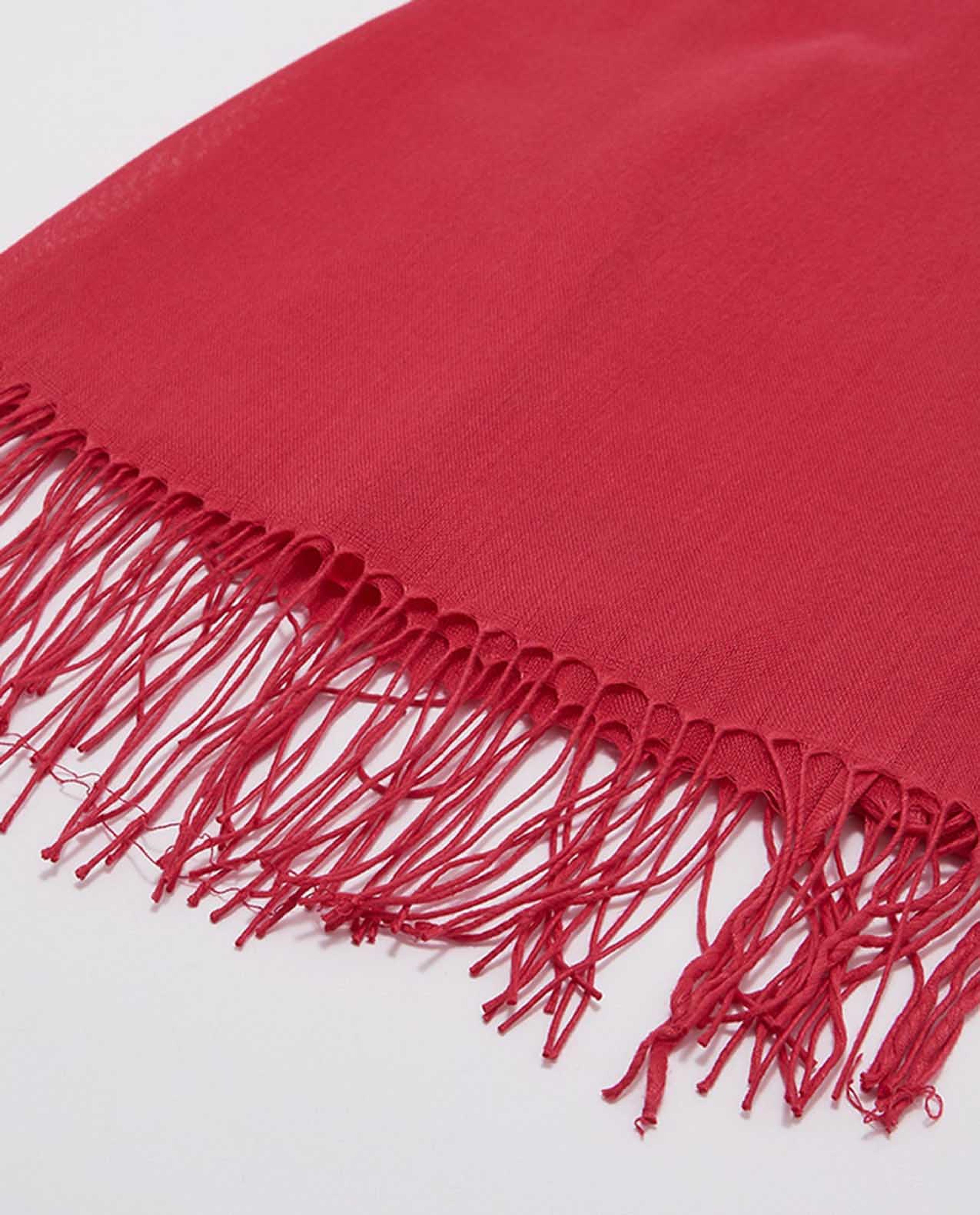 Red Qbay Scarf For Ladies