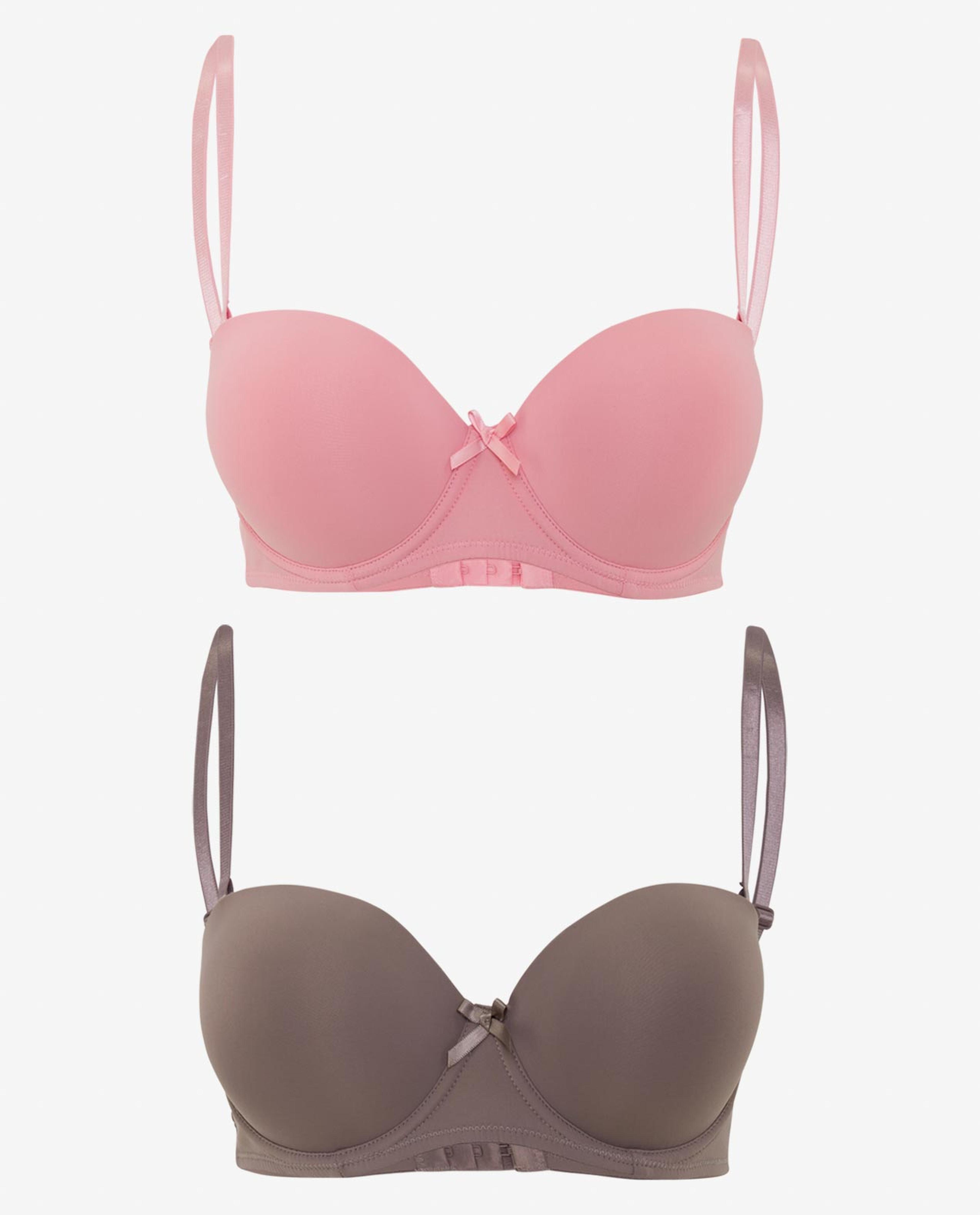 Pink Bra-Pack of 2