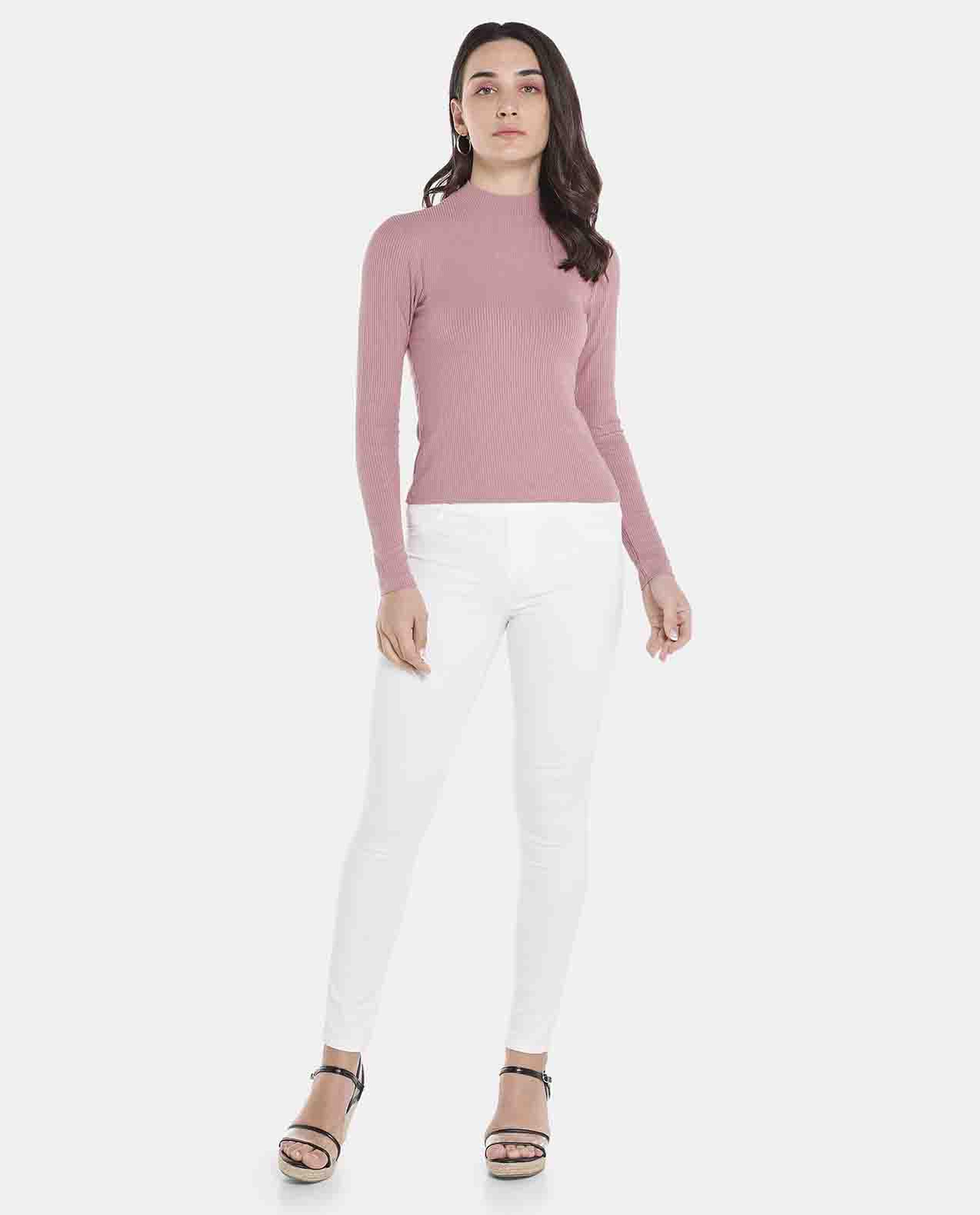 Pink Long Sleeve Tee