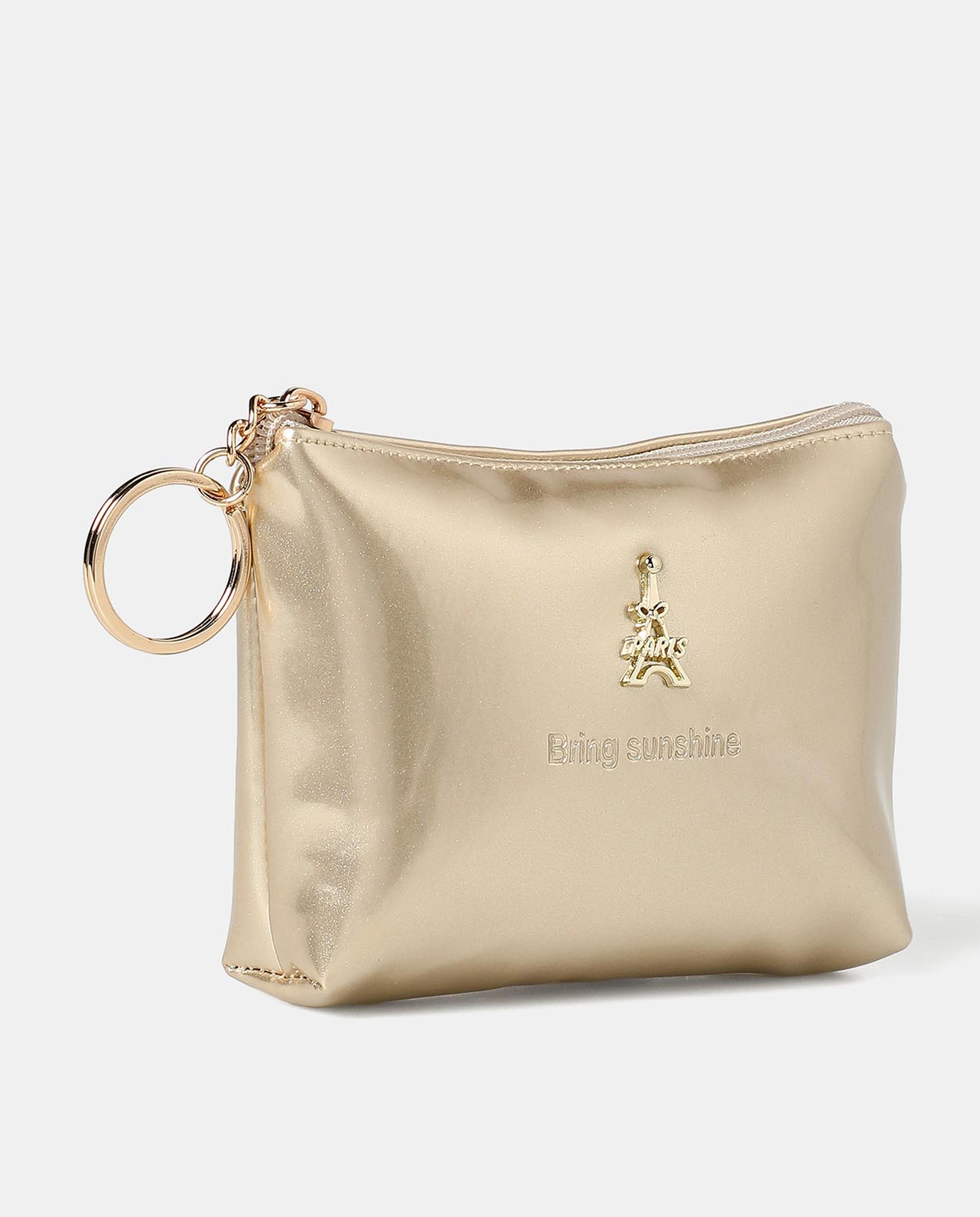 R&B Gold Mini Coin Purse