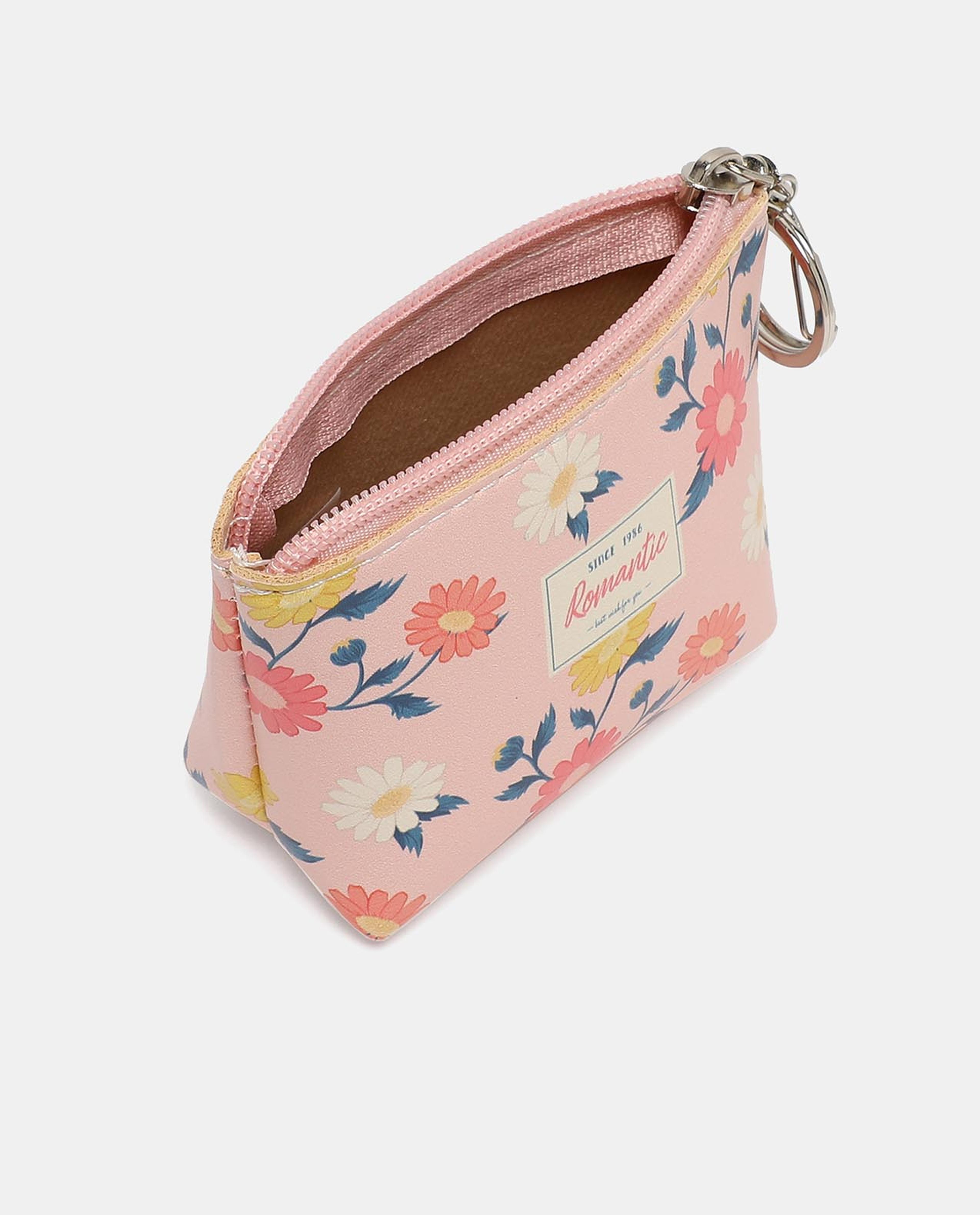 R&B Pink Mini Square Coin Purse