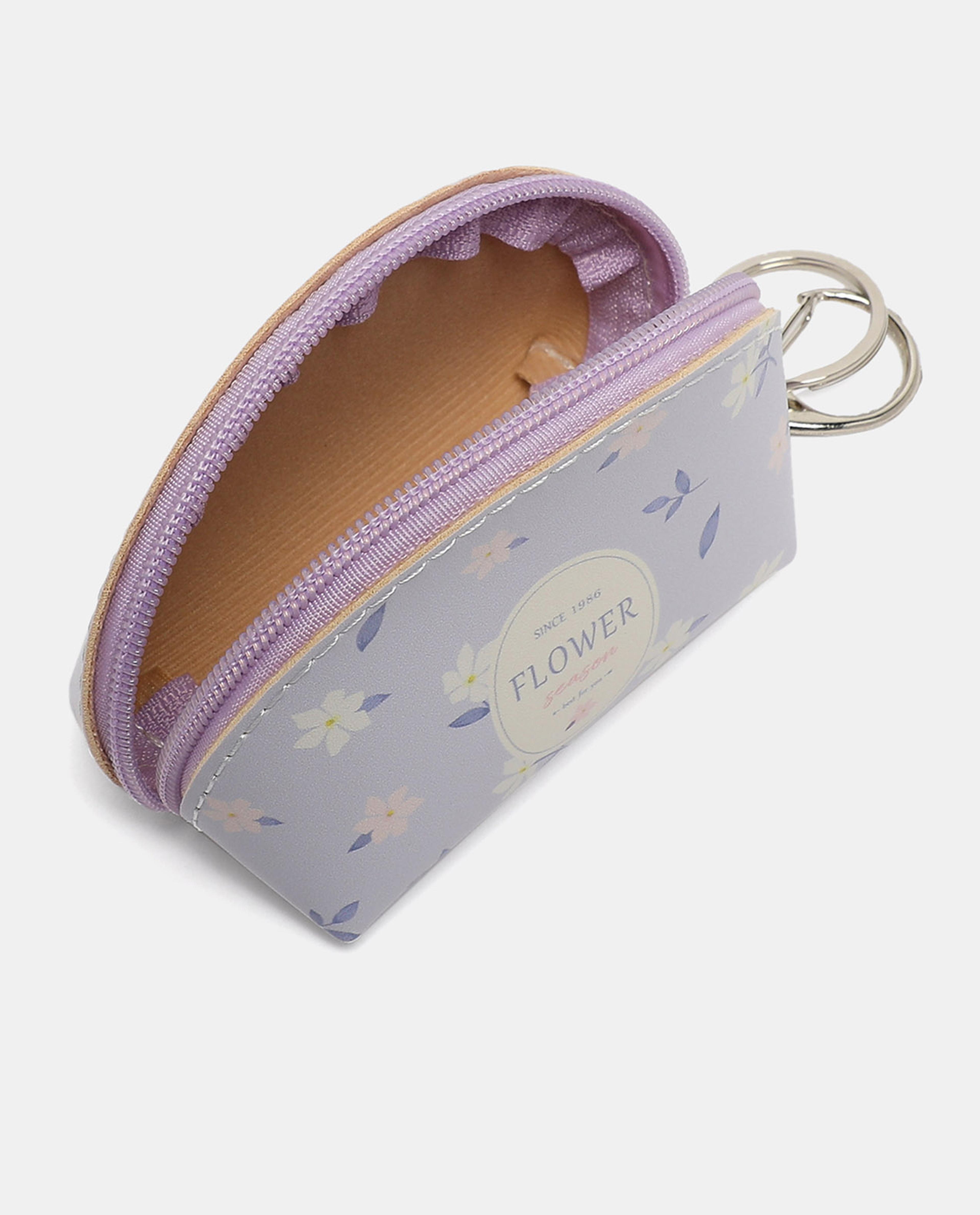 R&B Blue Mini Round Coin Purse