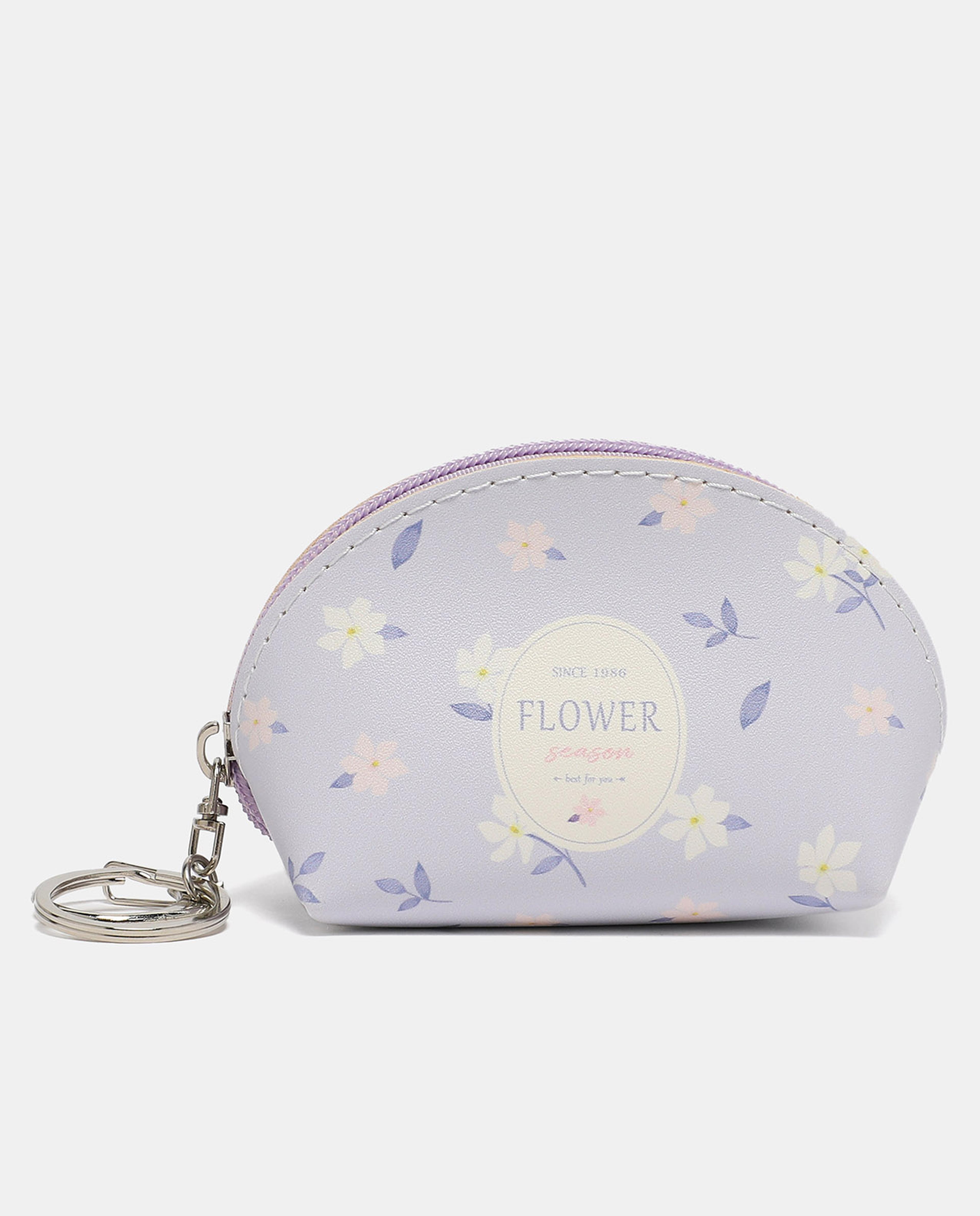 R&B Blue Mini Round Coin Purse