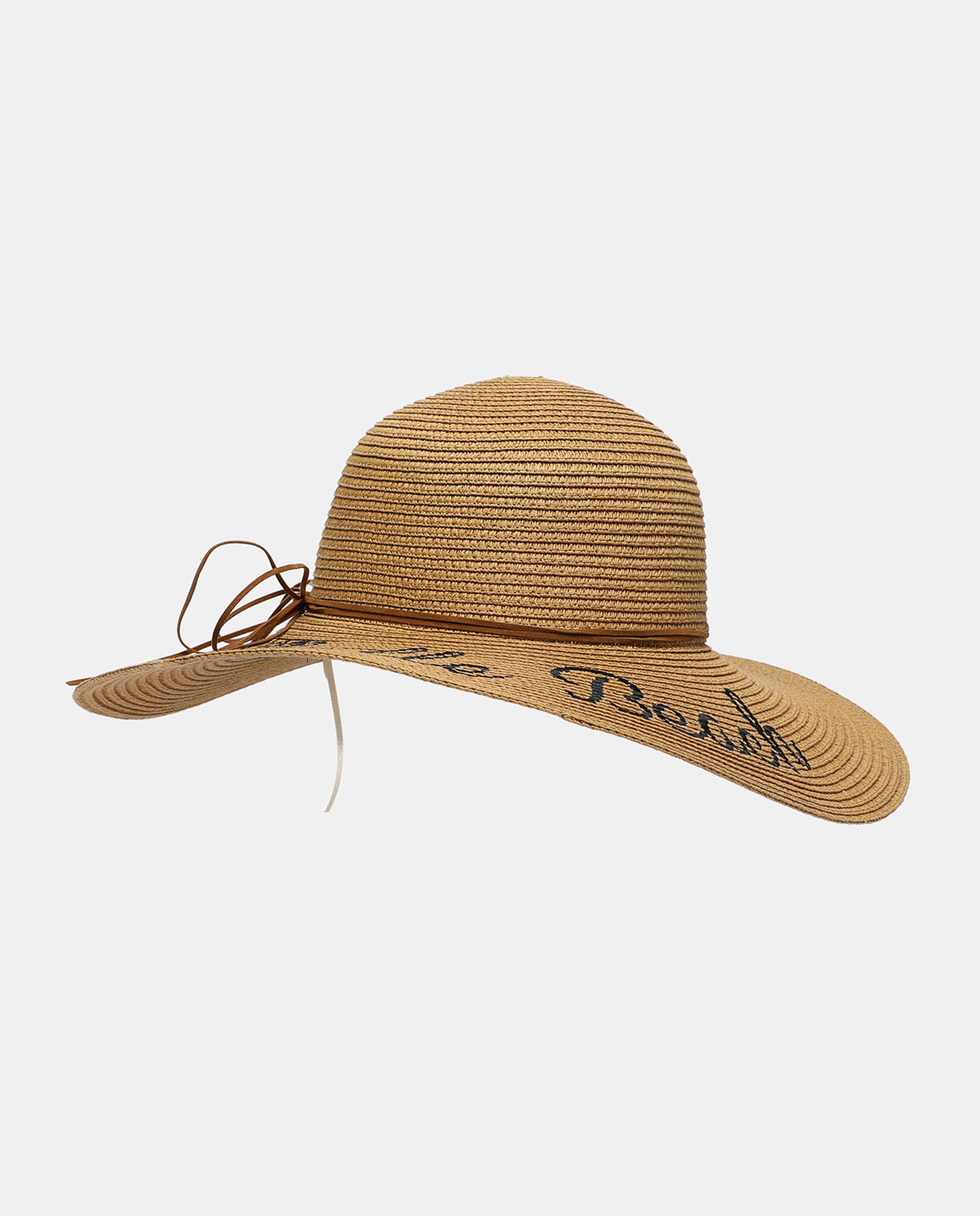 R&B Brown Brim Floppy Hat