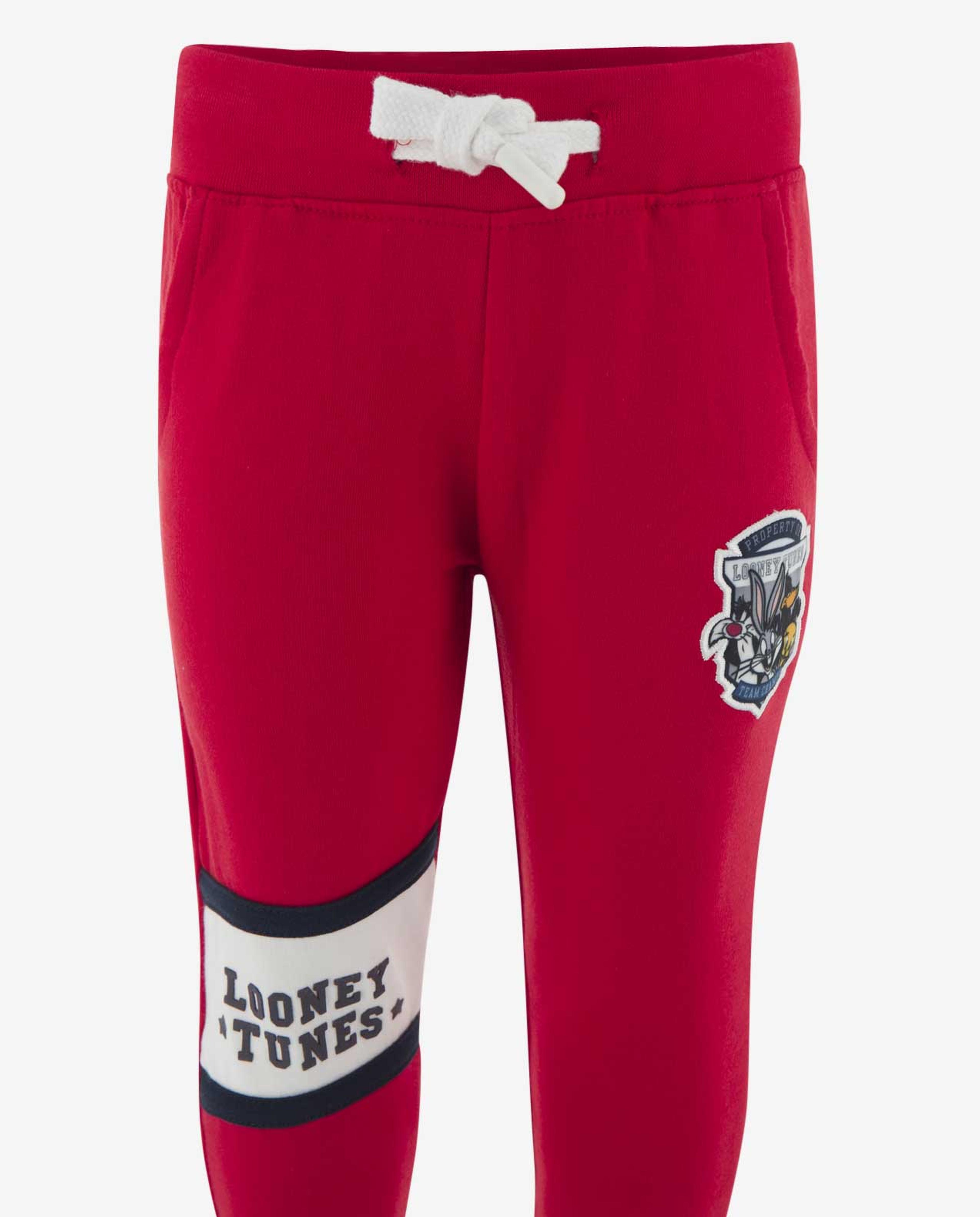 Red Looney Tunes Sweatpants