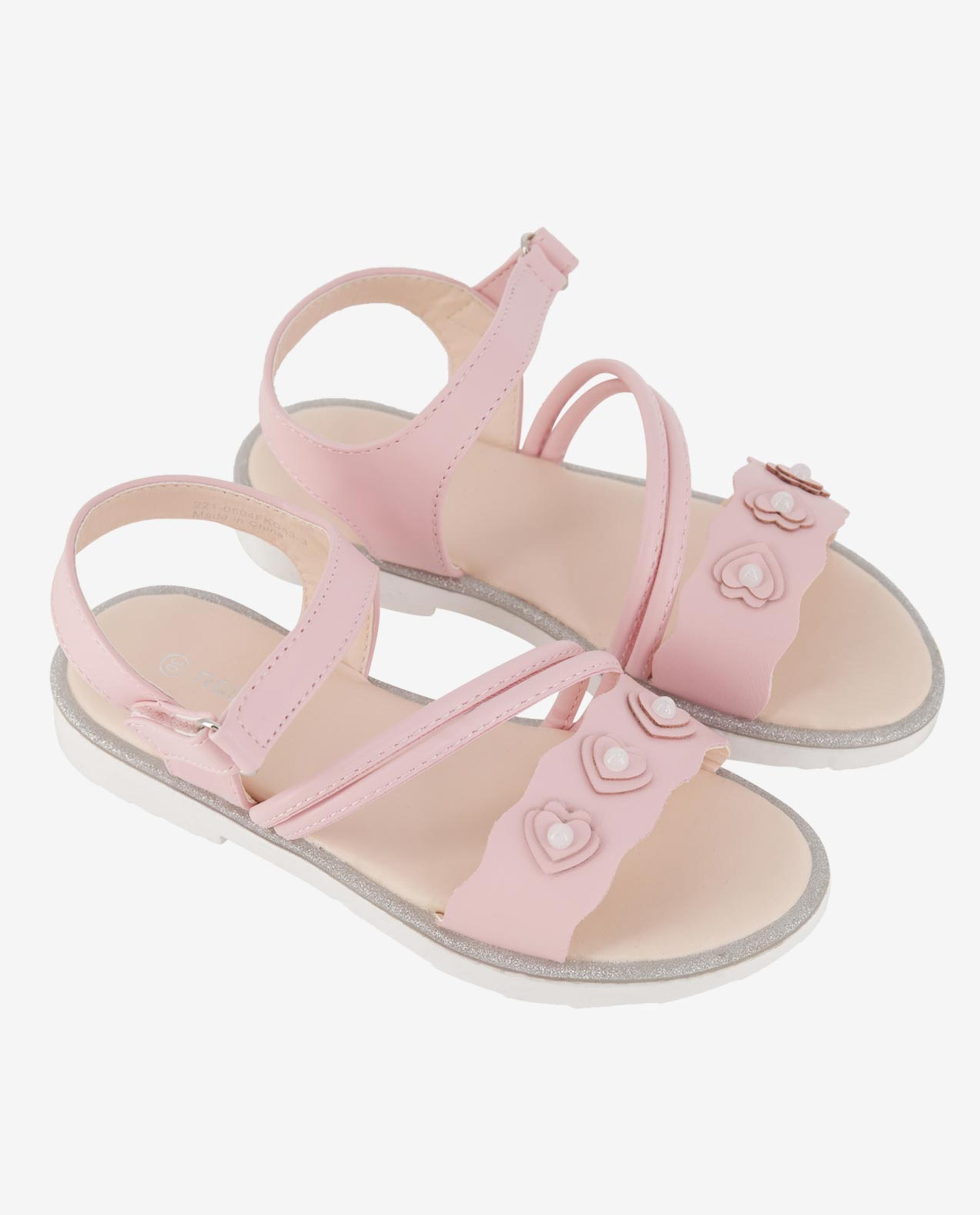 Pink Kids Girls Sandals