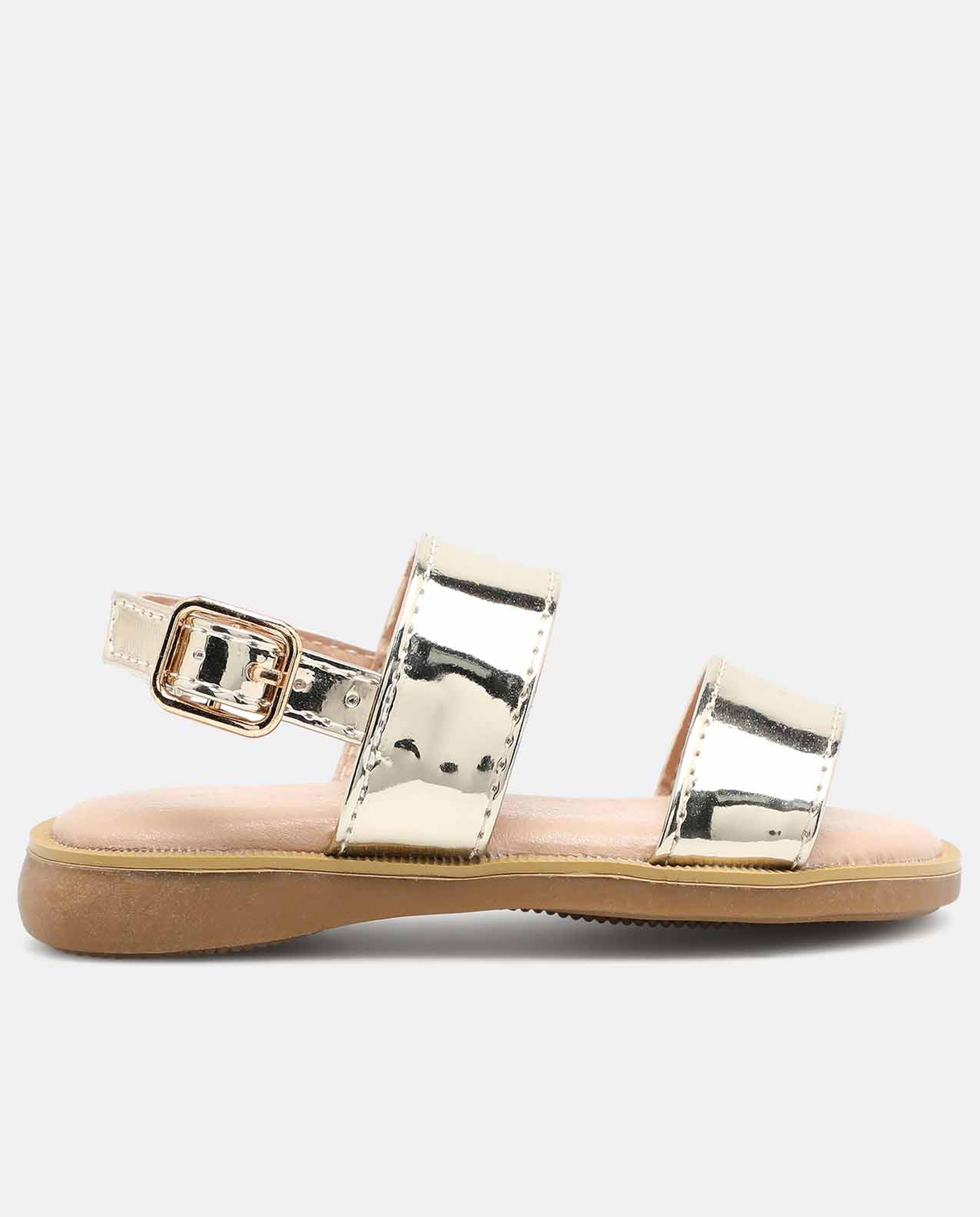 Gold Infant Girls Sandal