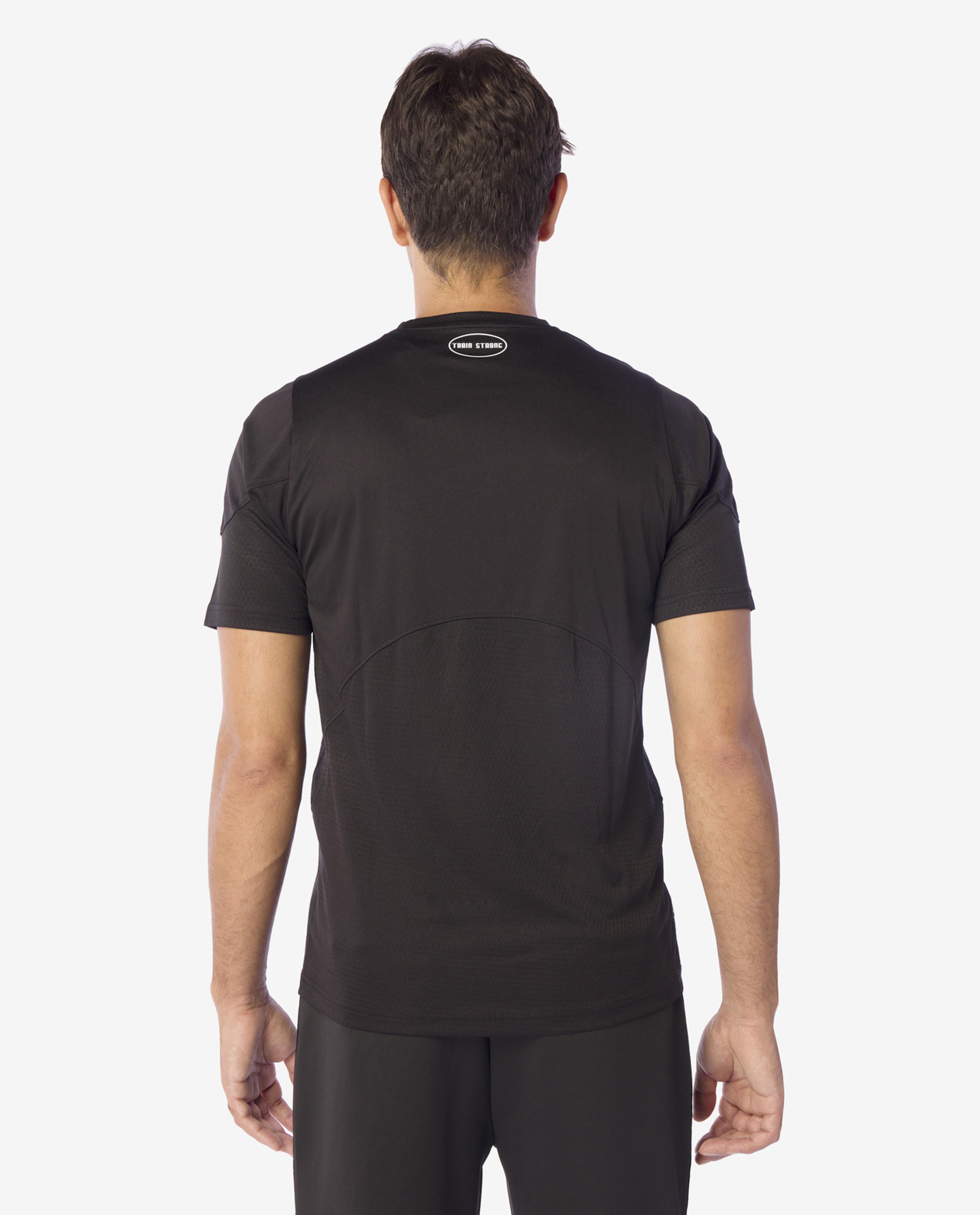 Black Activewear Short Sleeve Tee