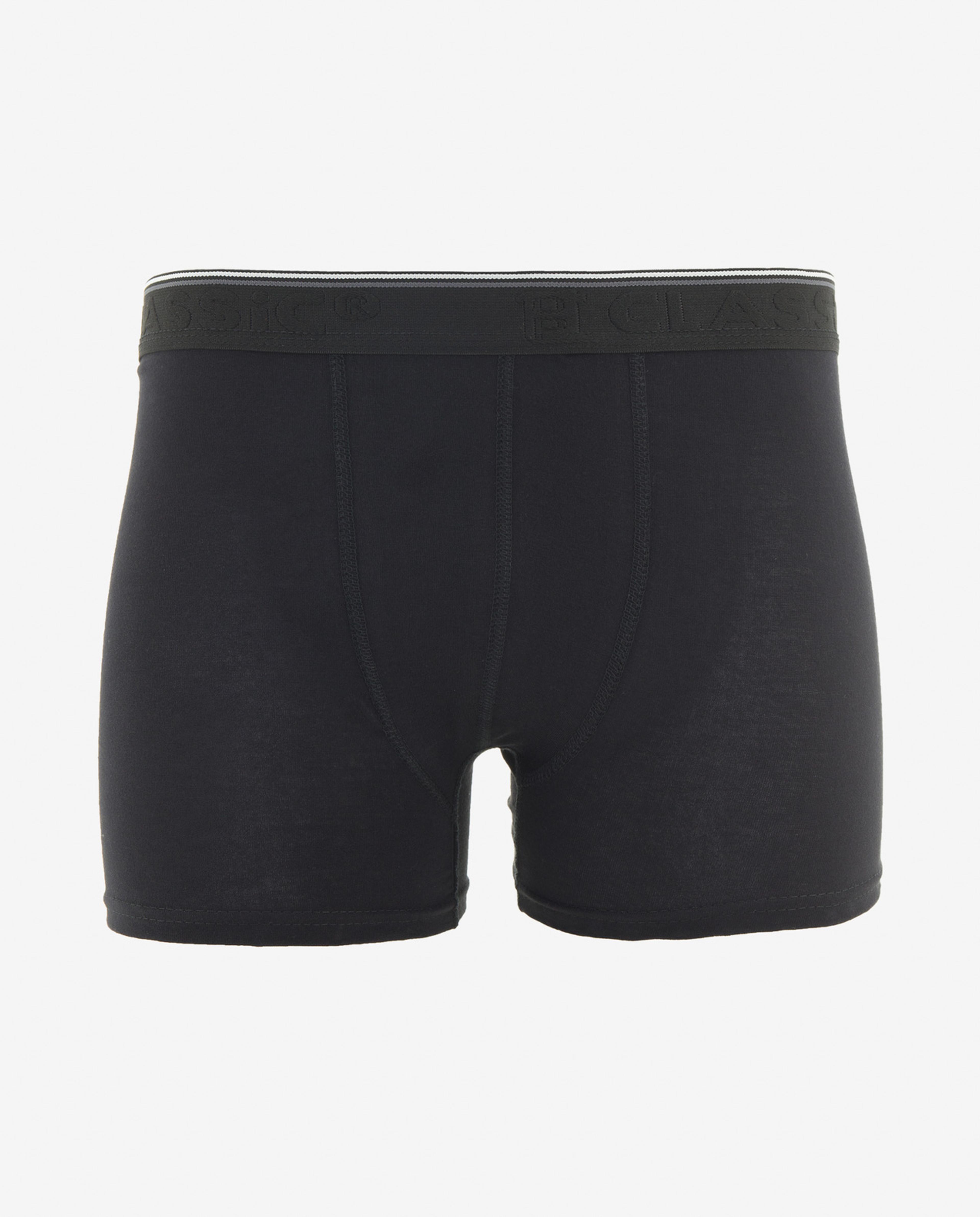 Black Mens Boxer Brief-M-Xxl