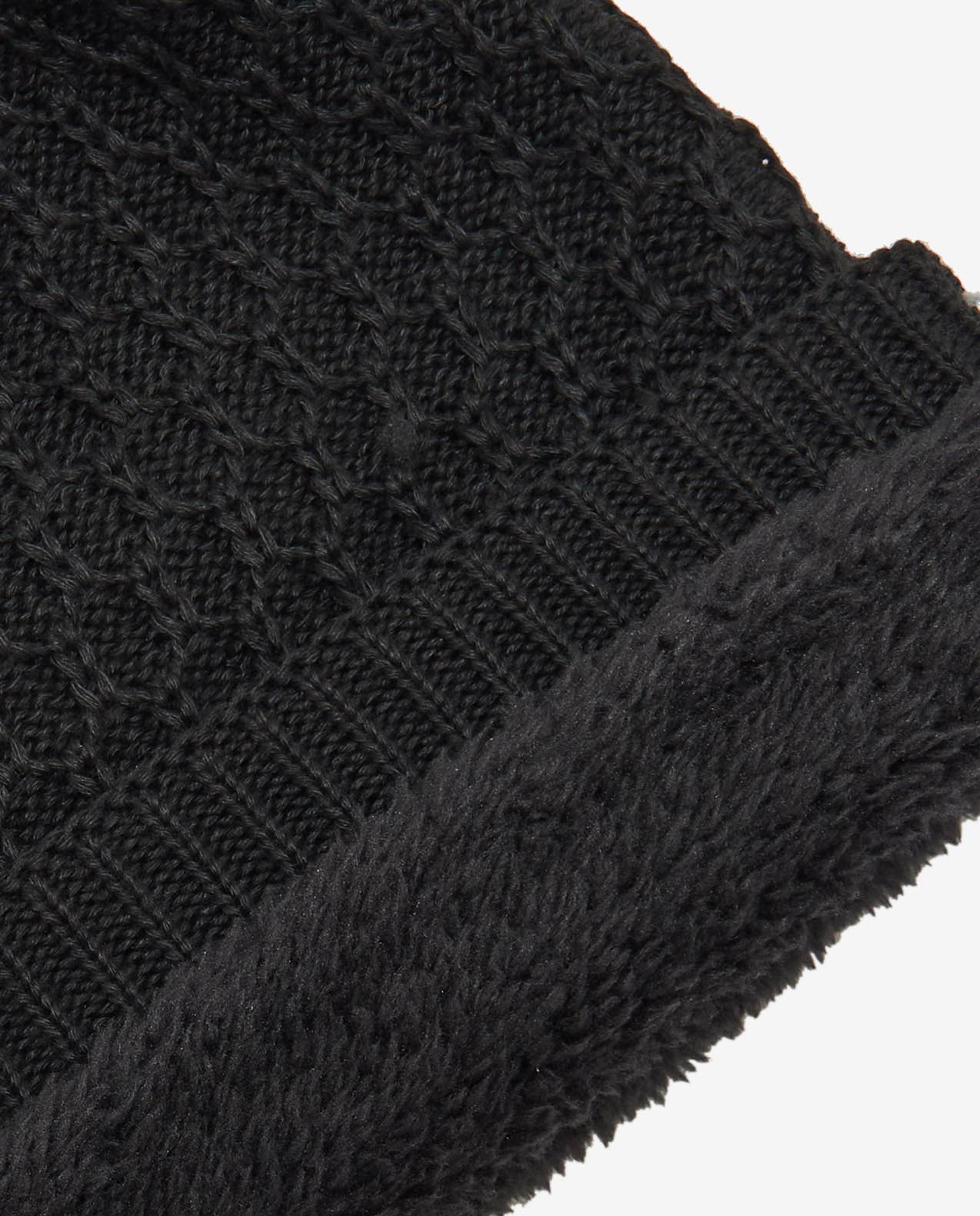 Black Bonnet Cap