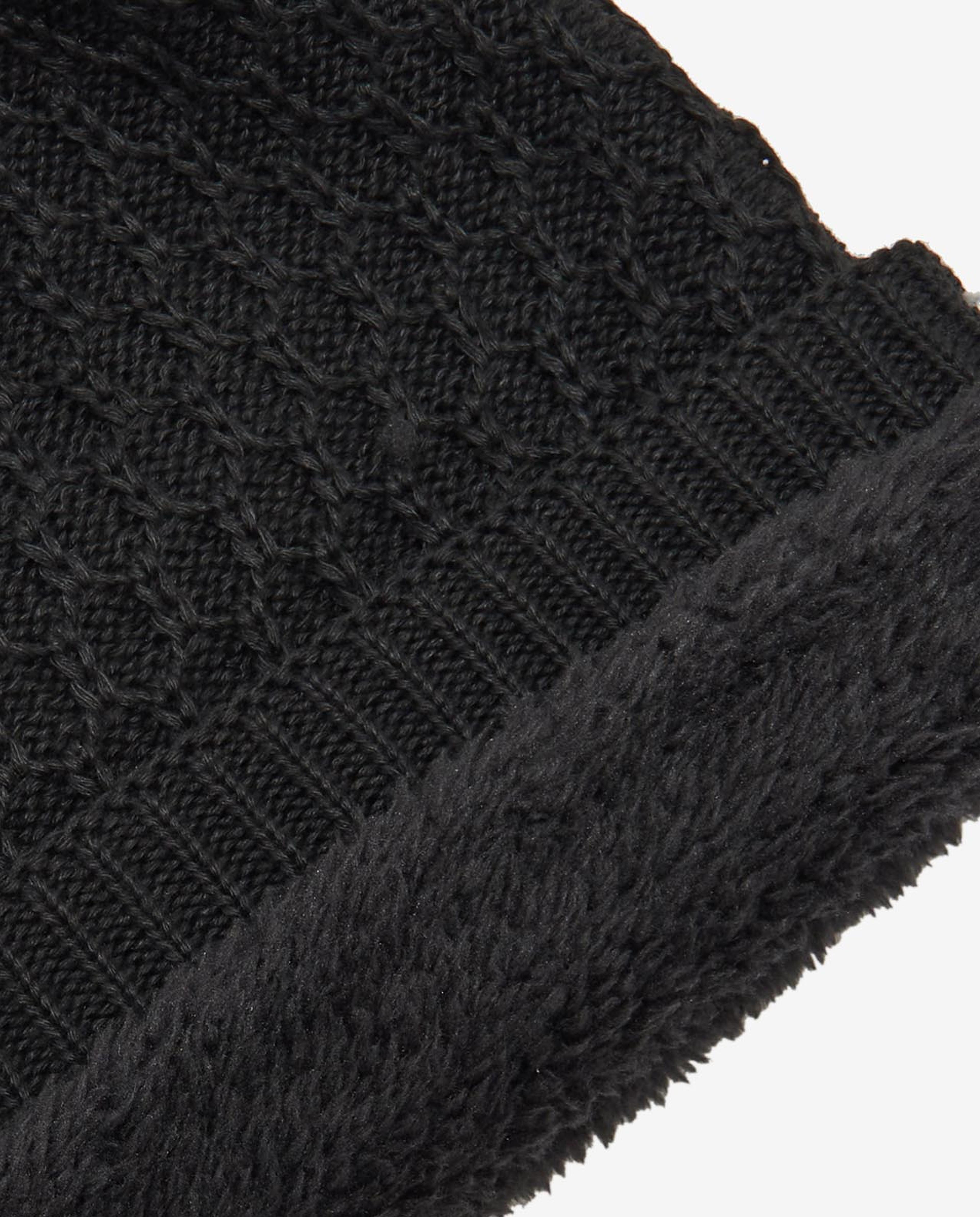 Black Bonnet Cap