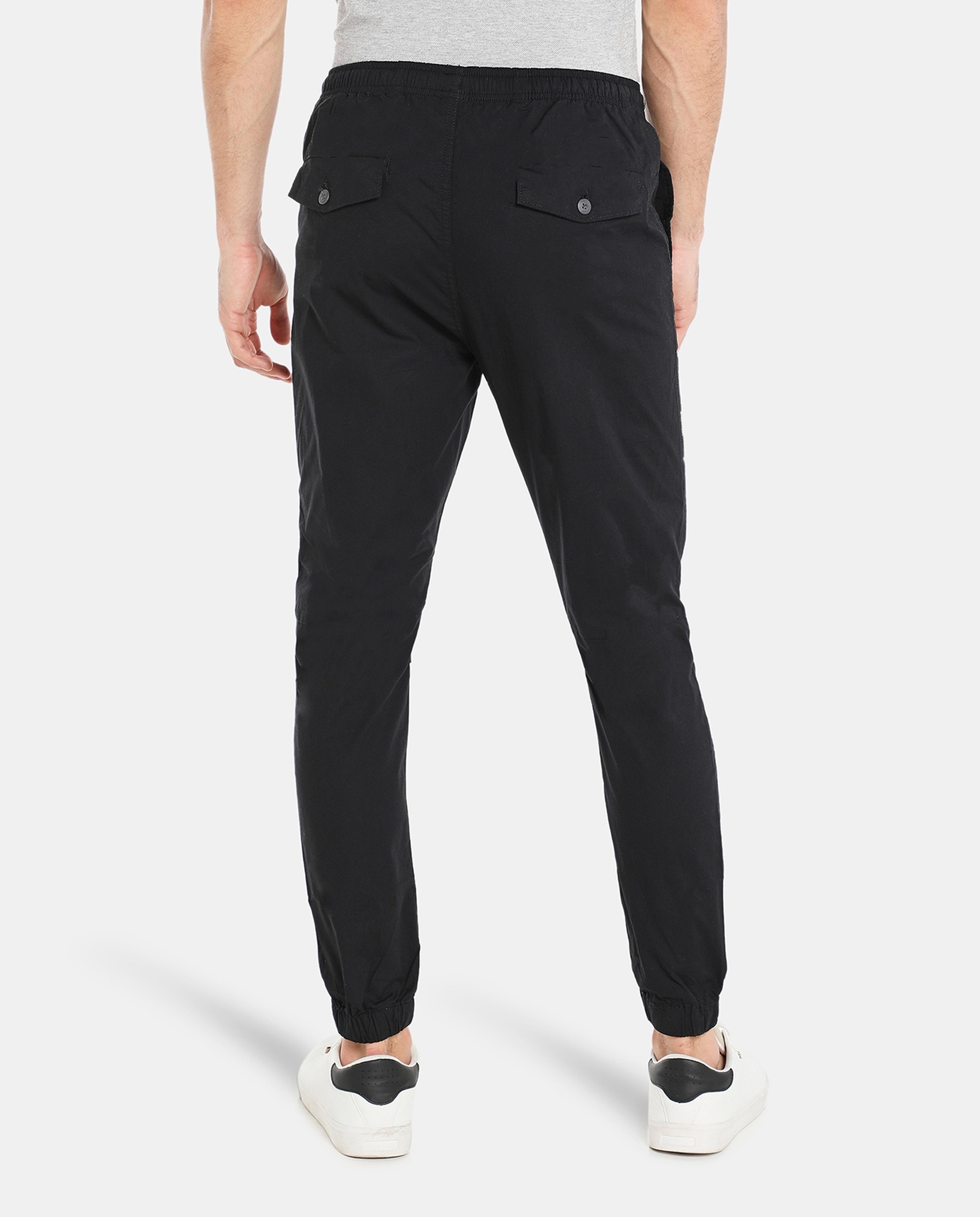 Black Cotton Pant