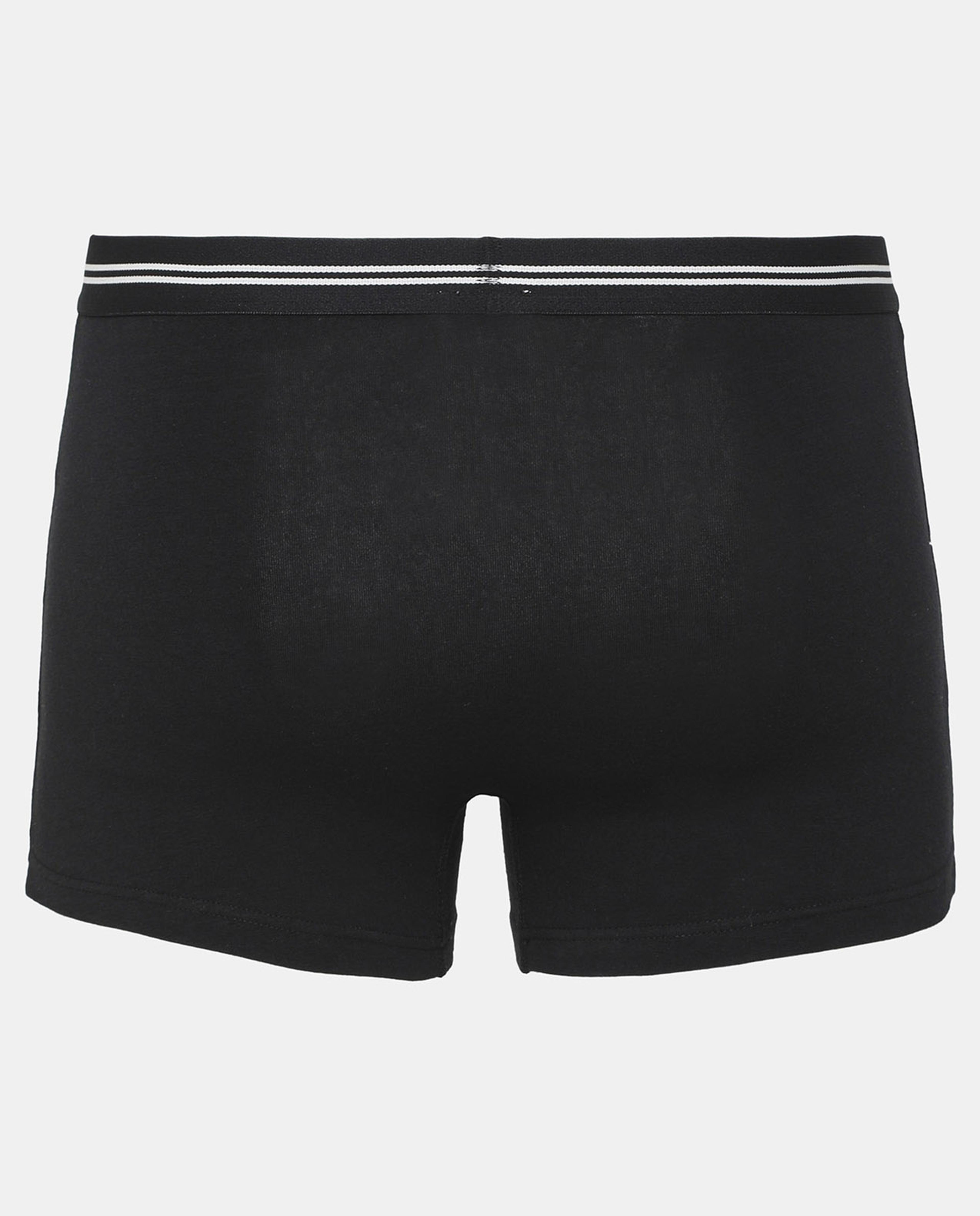 Black Solid Design Comfortable Boxers