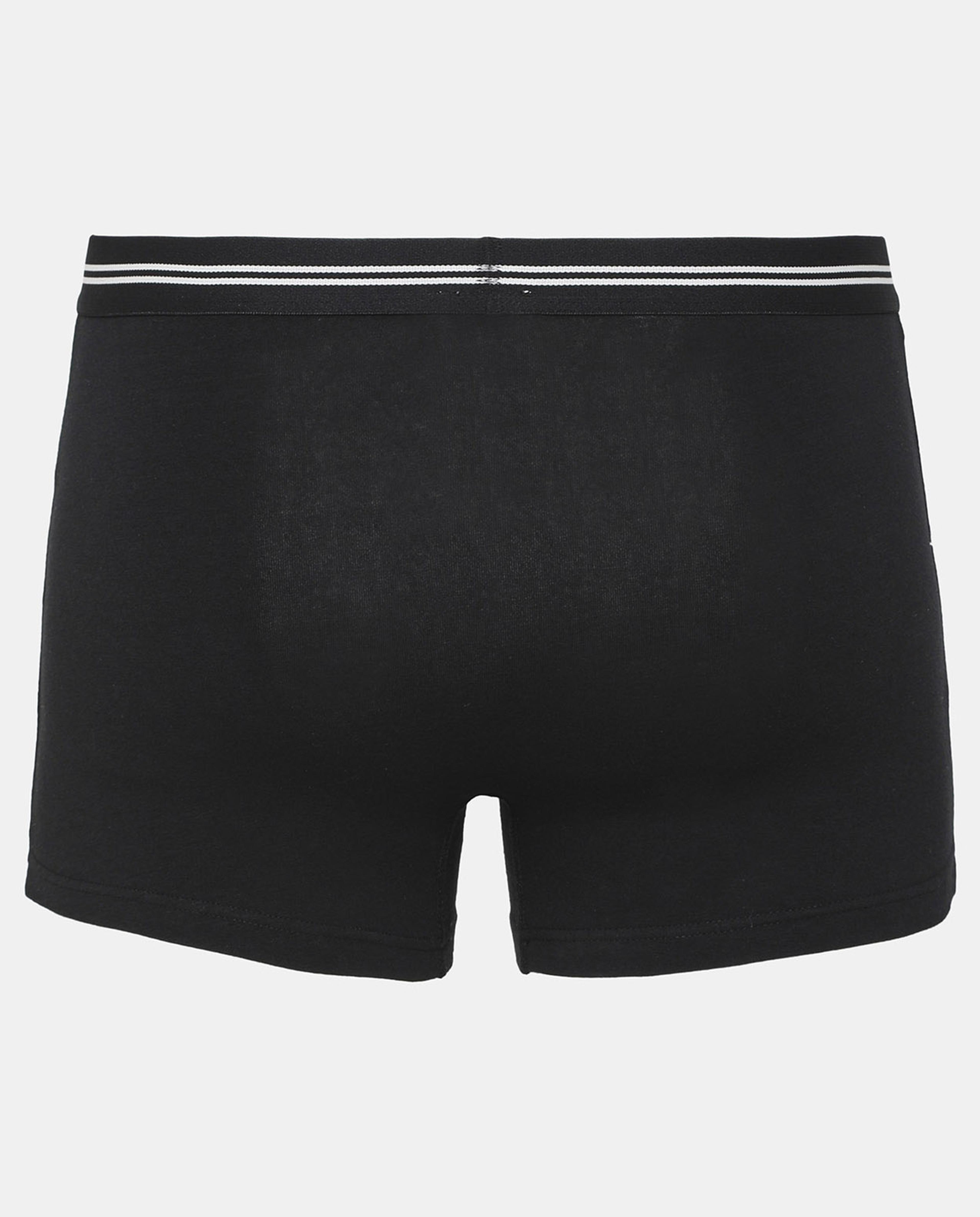 Black Solid Design Comfortable Boxers