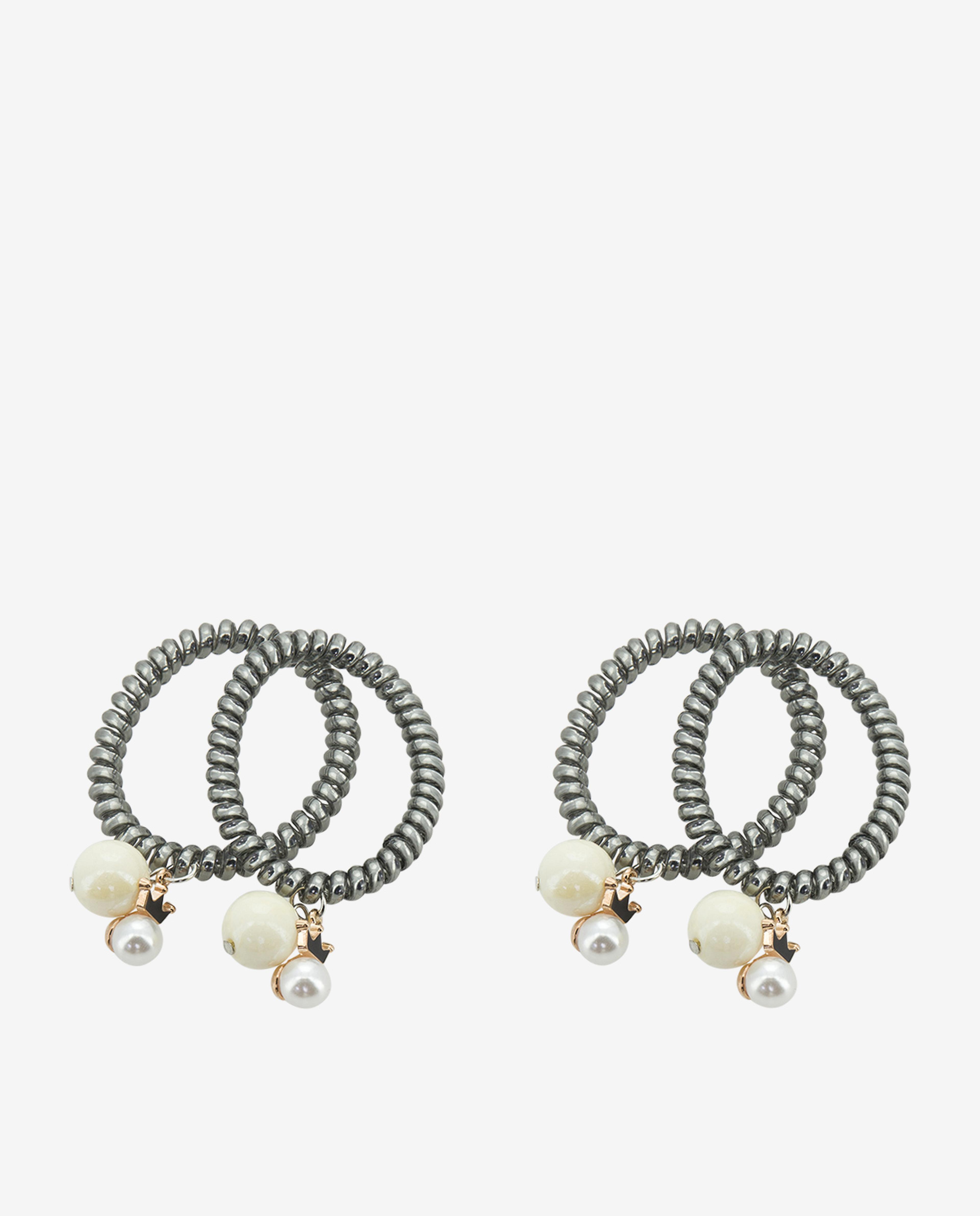 Multi Ponytail Hair Band- 4 Pcs