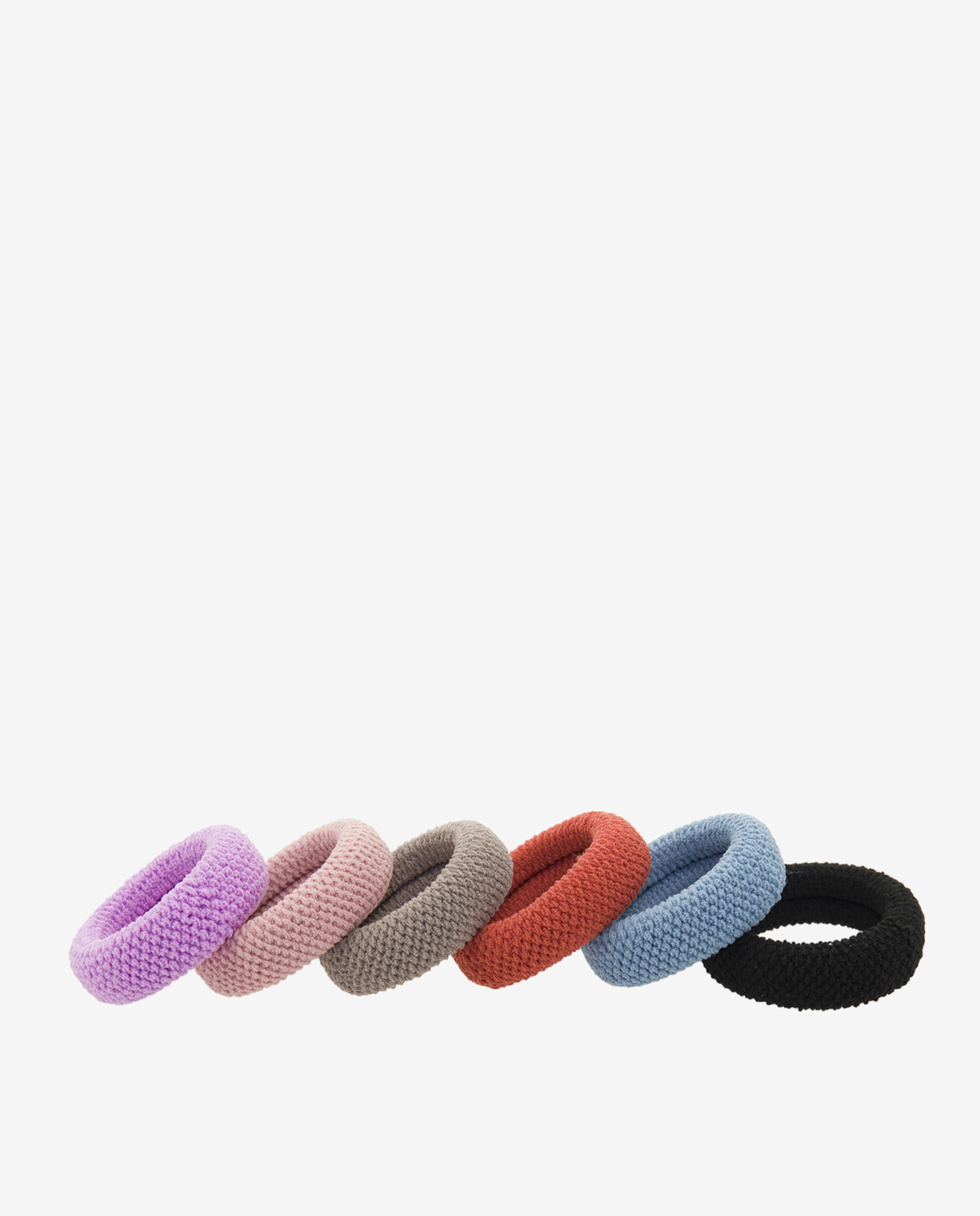 Multi Ponytail Hair Band- 12Pcs