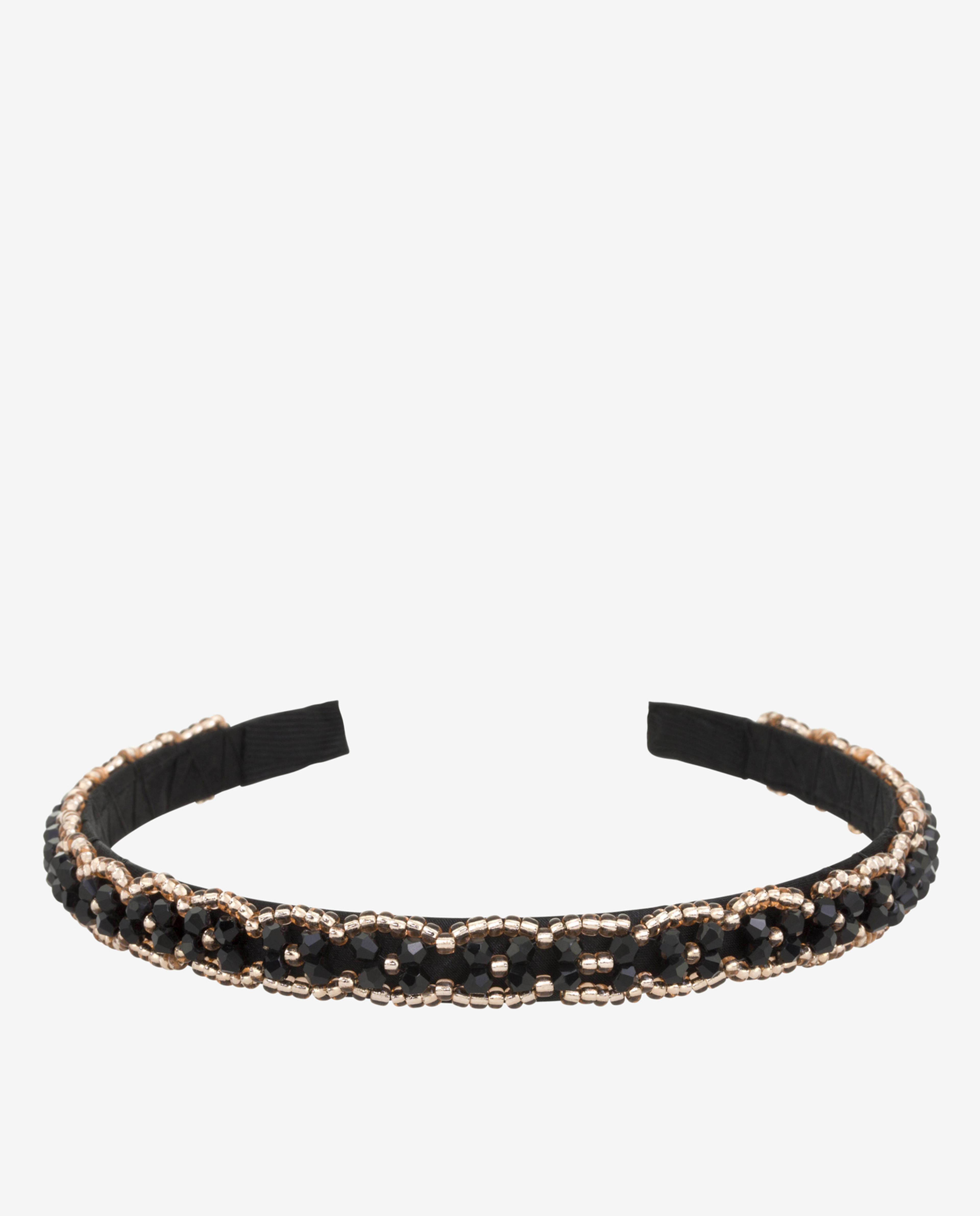Black Embellished Hairband