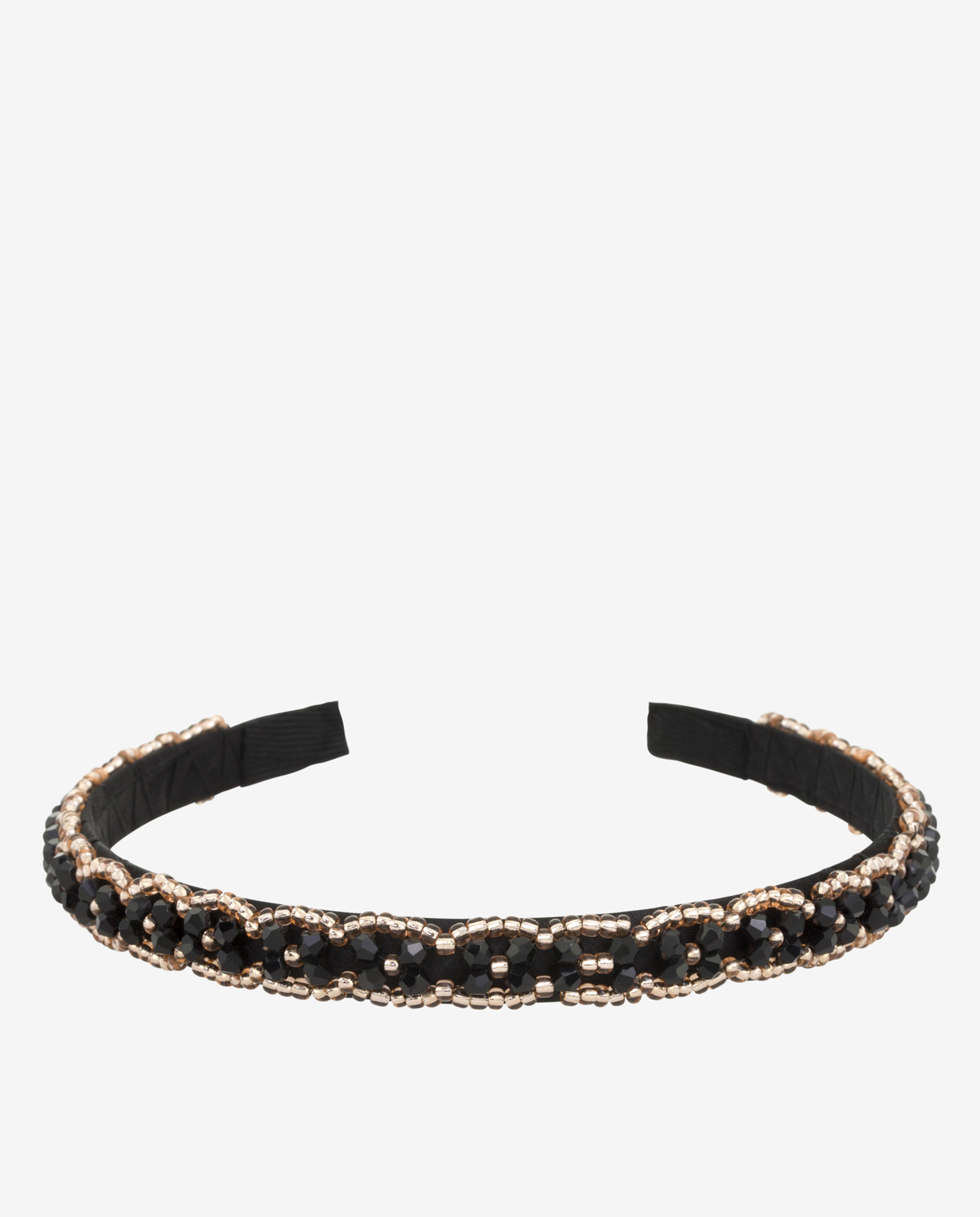 Black Embellished Hairband