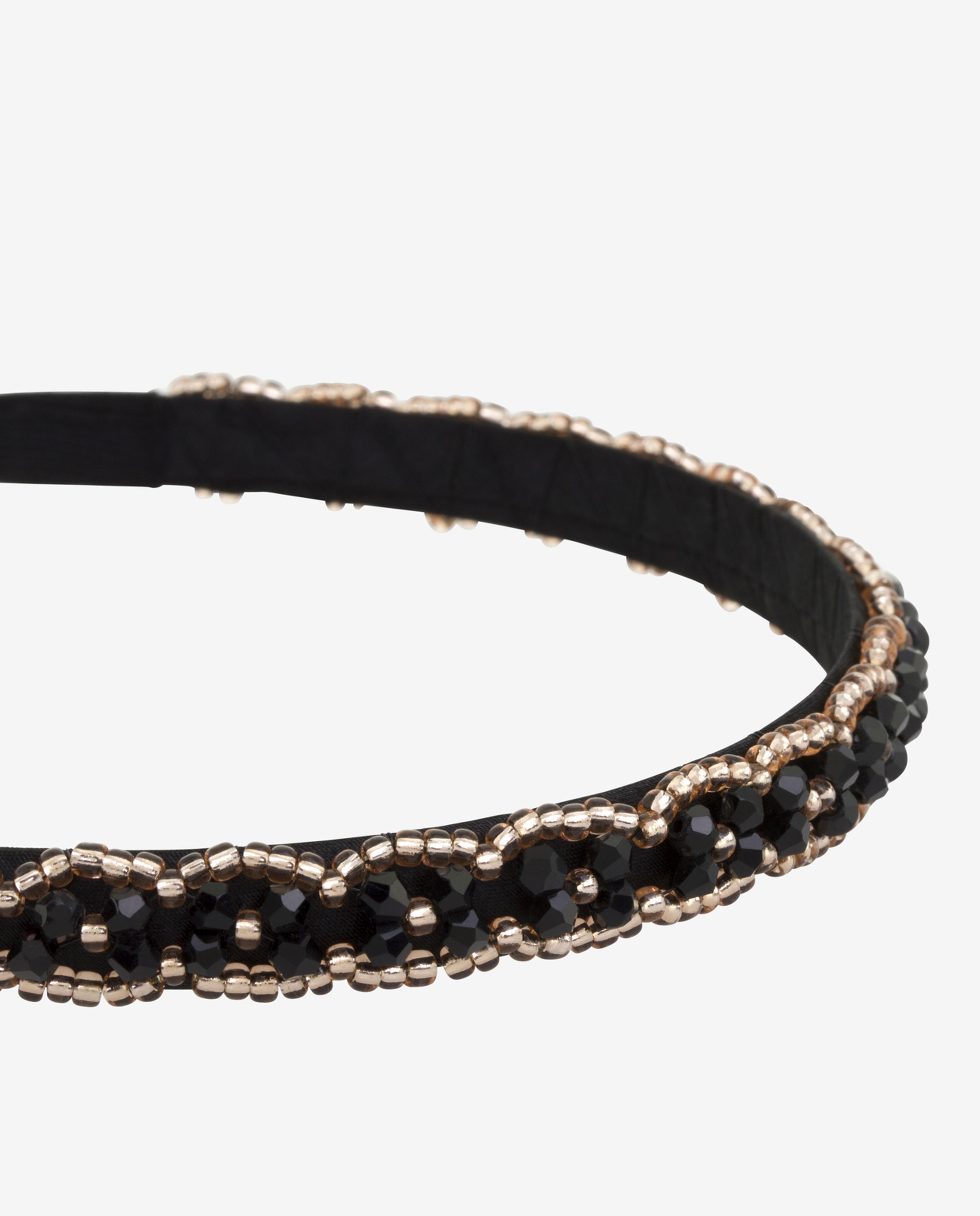 Black Embellished Hairband