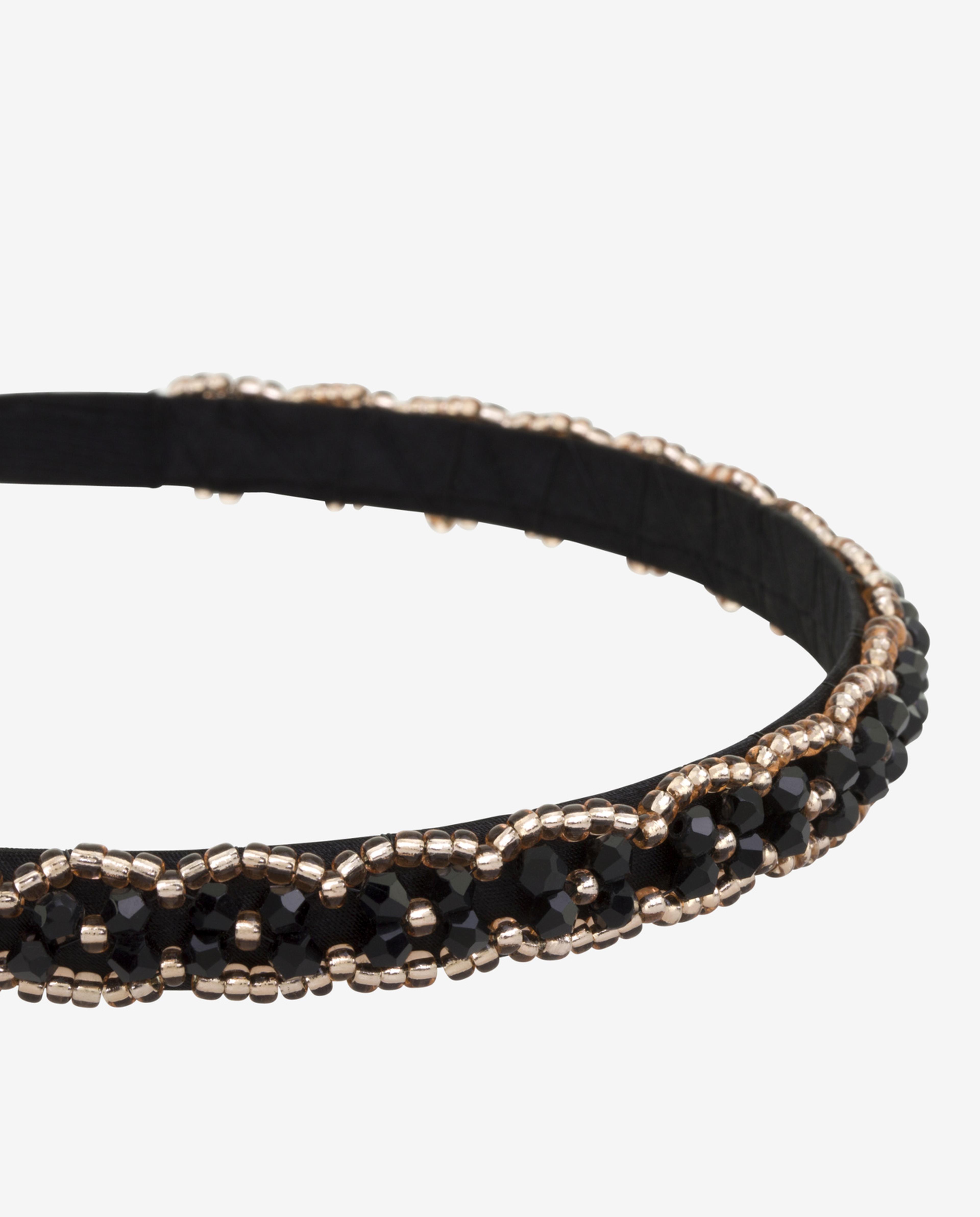 Black Embellished Hairband