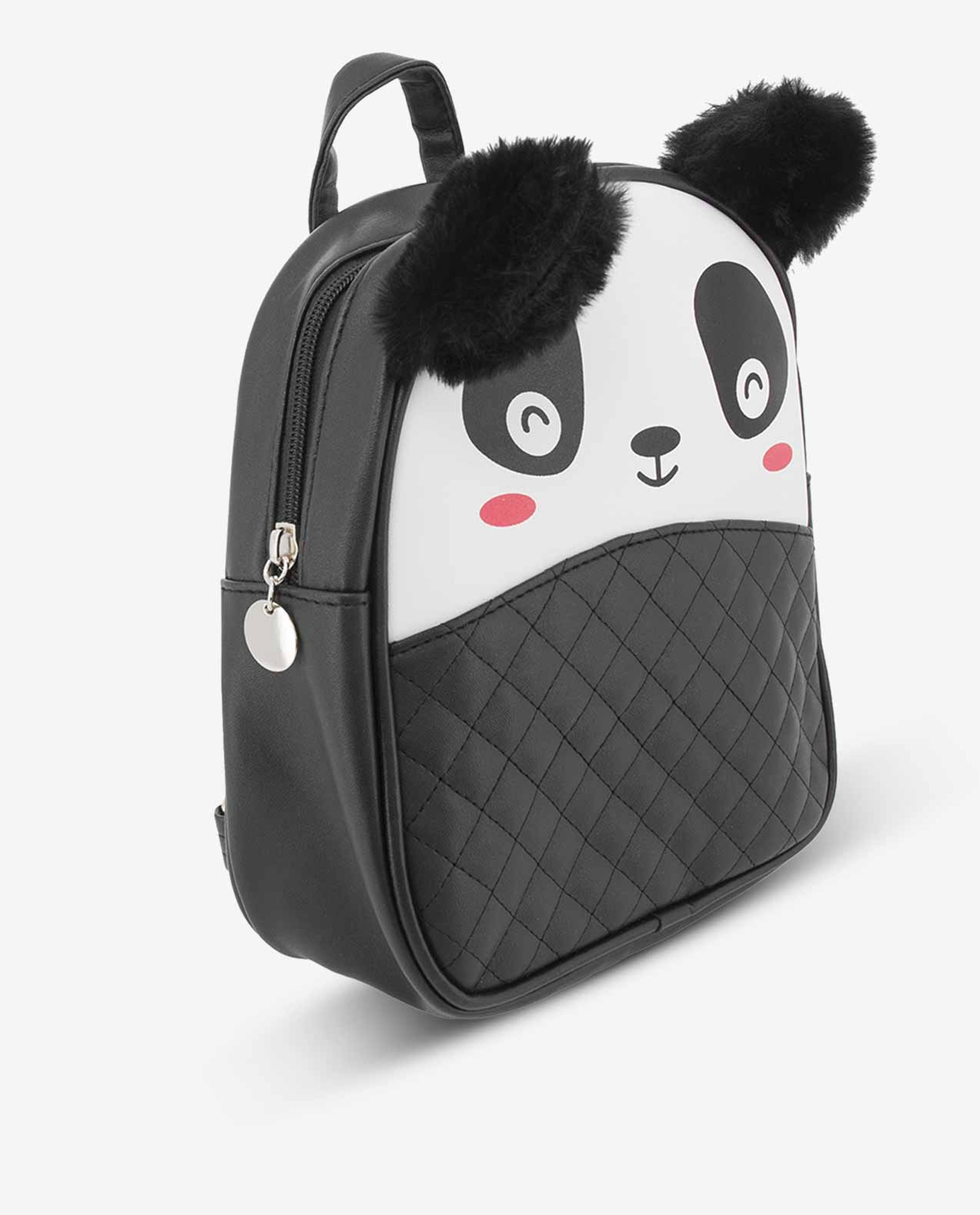 Black Panda Backpack For Girls