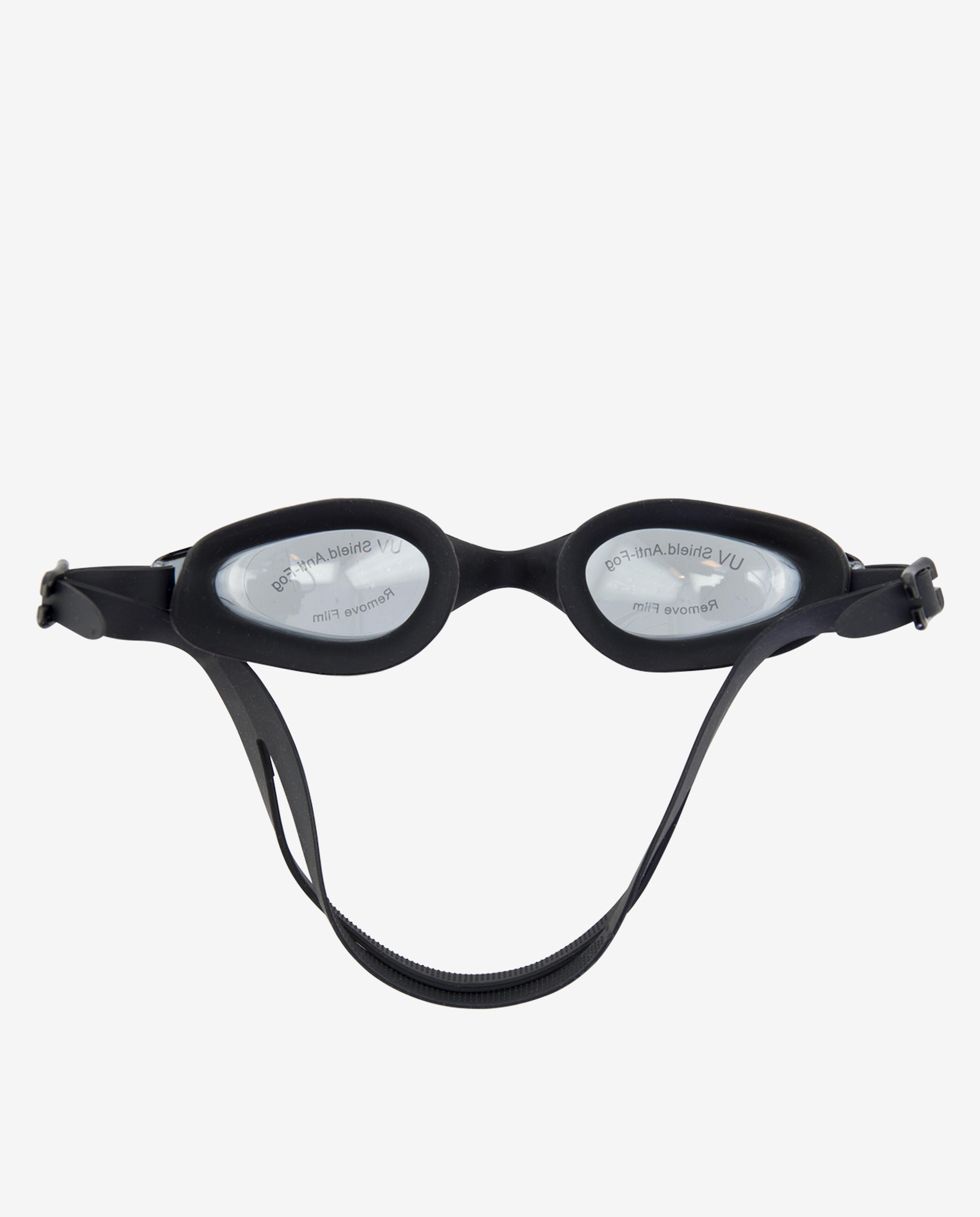 Black Unisex Swim Goggle