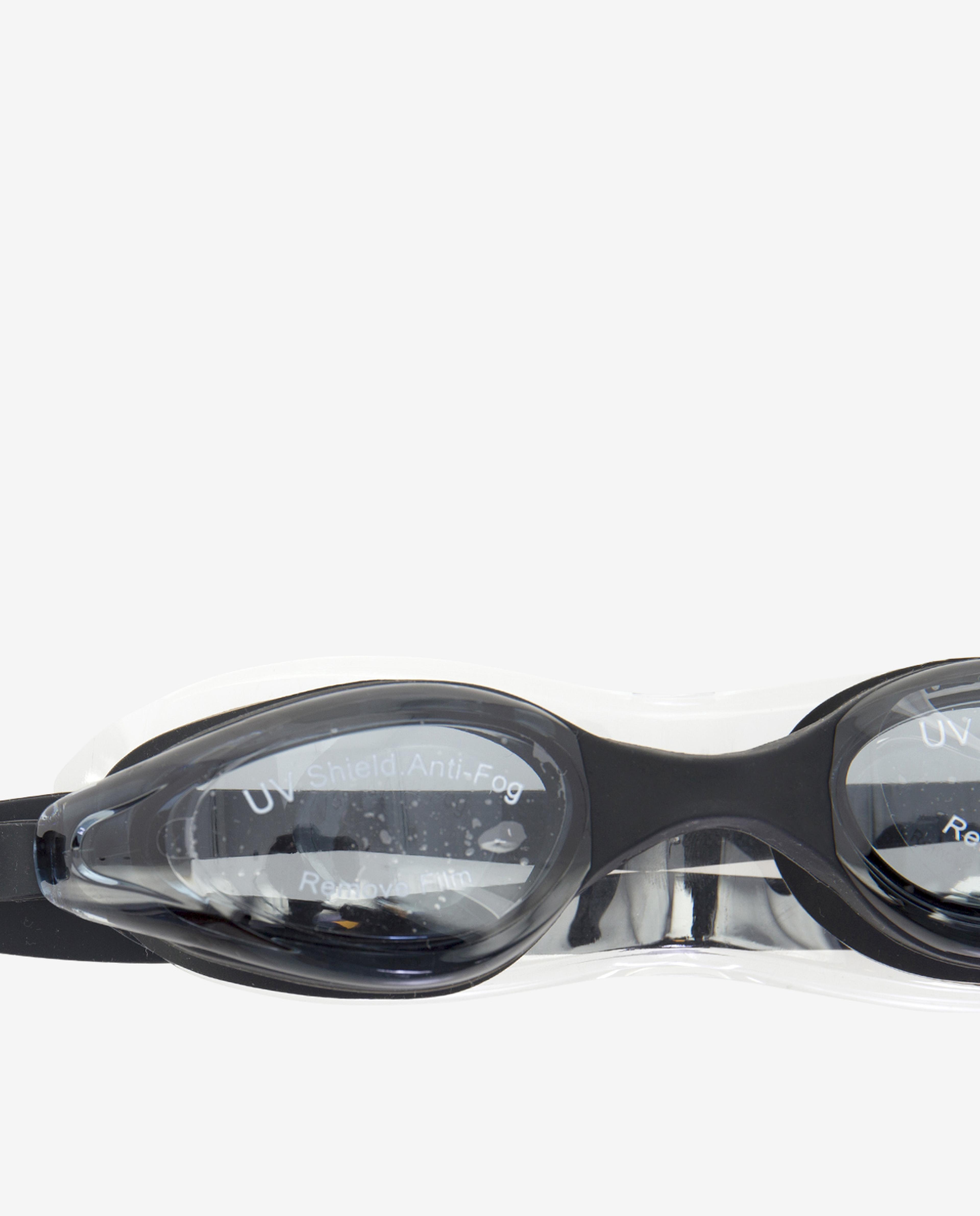 Black Unisex Swim Goggle
