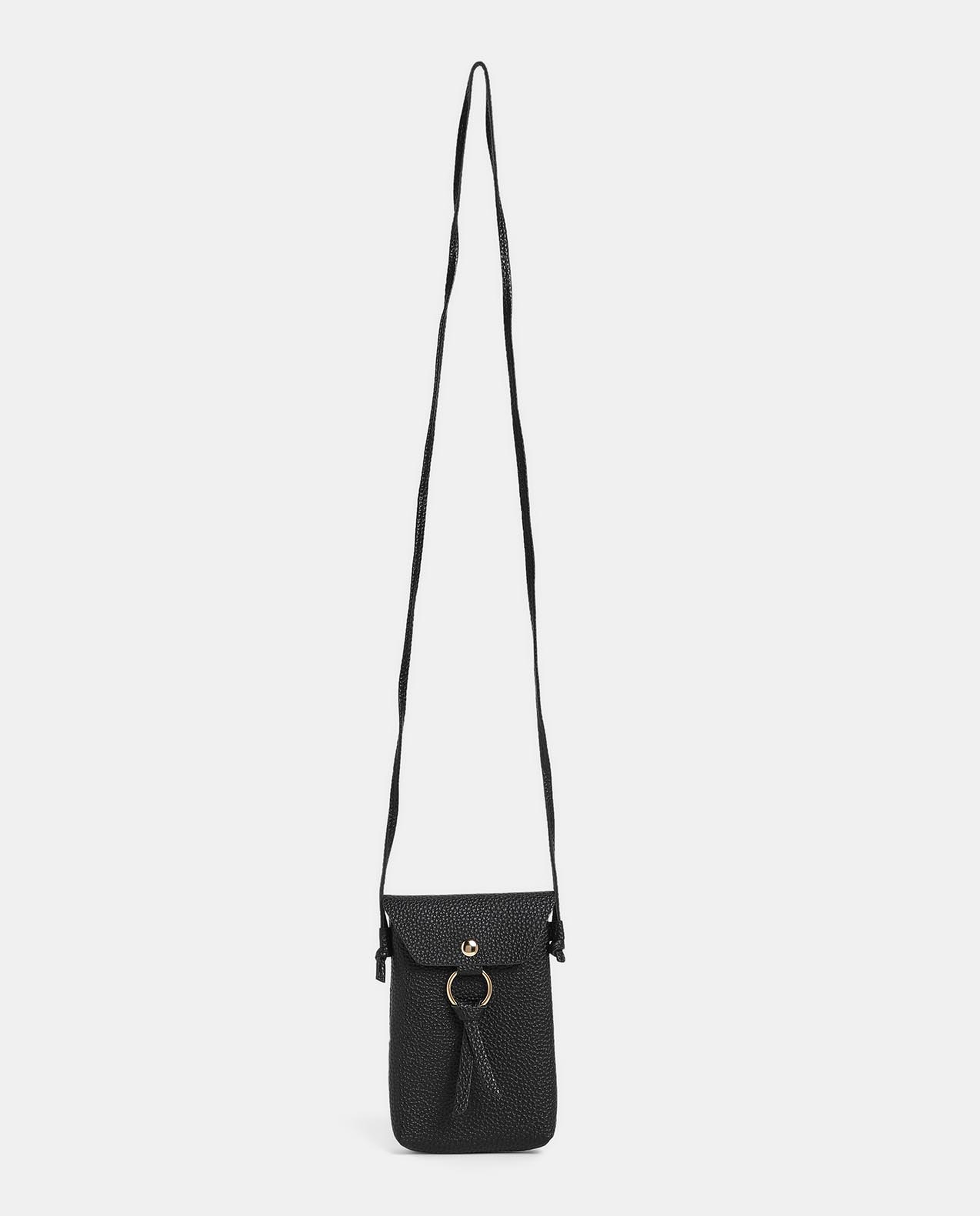 Black Strap Sling Bag